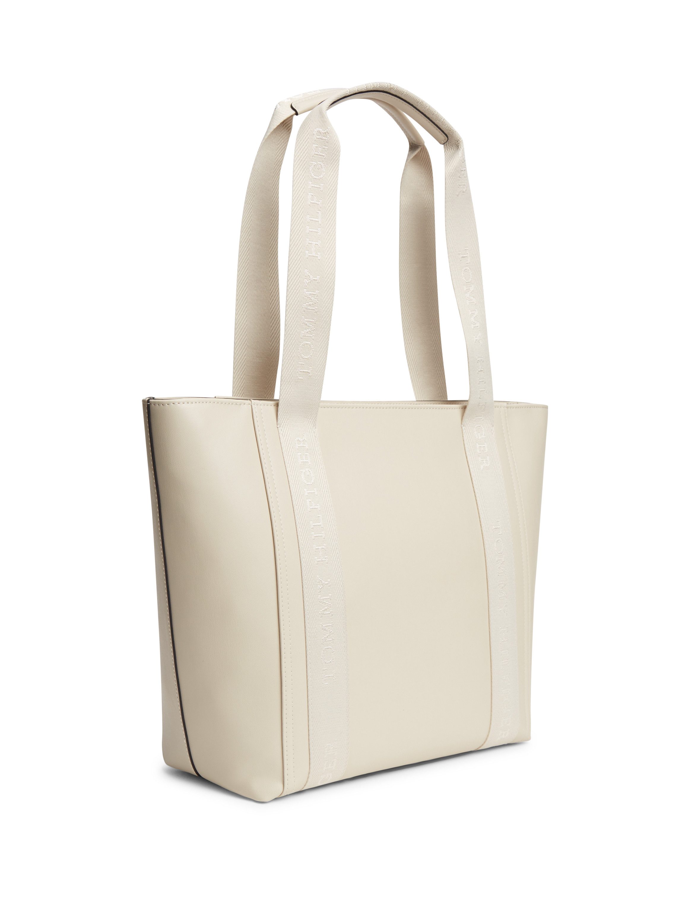 Tommy Hilfiger Tragetasche IM LATAM LOGO TOTE, Damen Schultertasche, Handtasche mit Logoschriftzug
