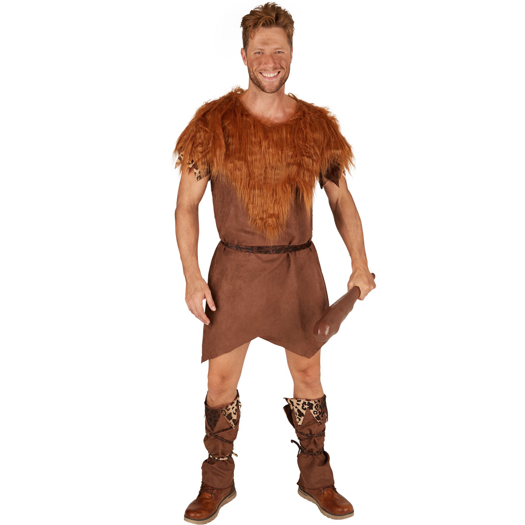 dressforfun Kostüm Herrenkostüm Steinzeit-Jäger, Super cooles Faschingskostüm