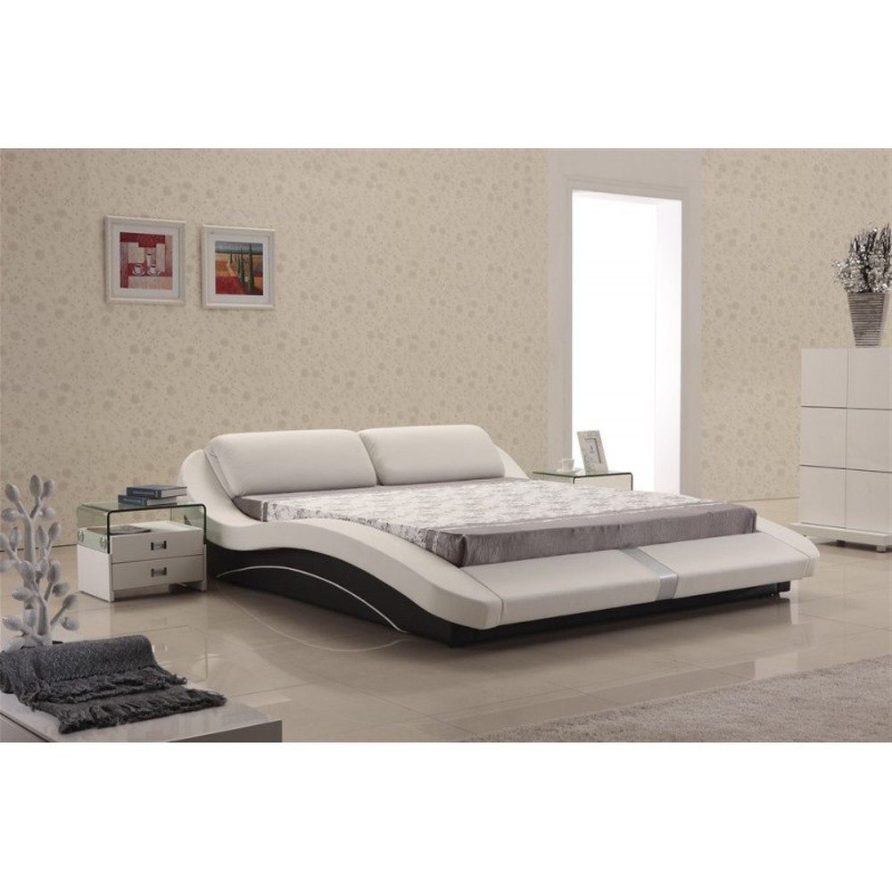 Xlmoebel Polsterbett Luxus Lederdesign Doppelbett in modernem Stil (Bett), Hergestellt in Europa