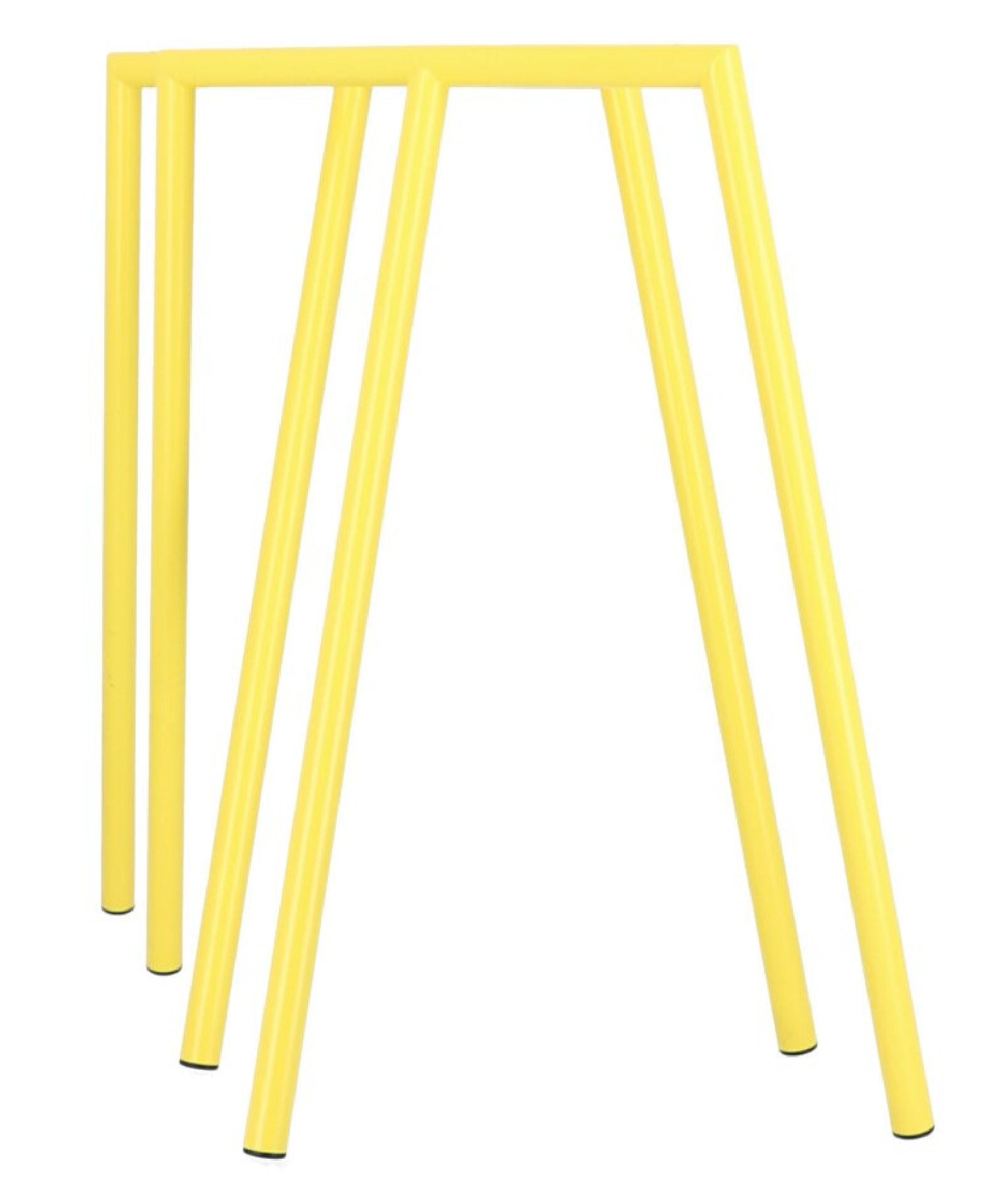 jankurtz Tischgestell Benito (2er Set), Gelb