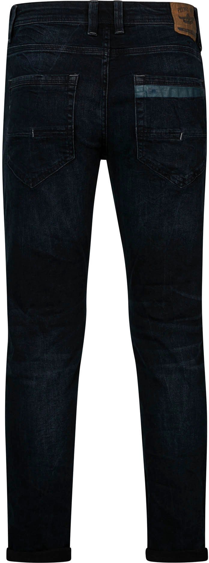 Petrol Industries black SEAHAM-TRACKER Blue Slim-fit-Jeans