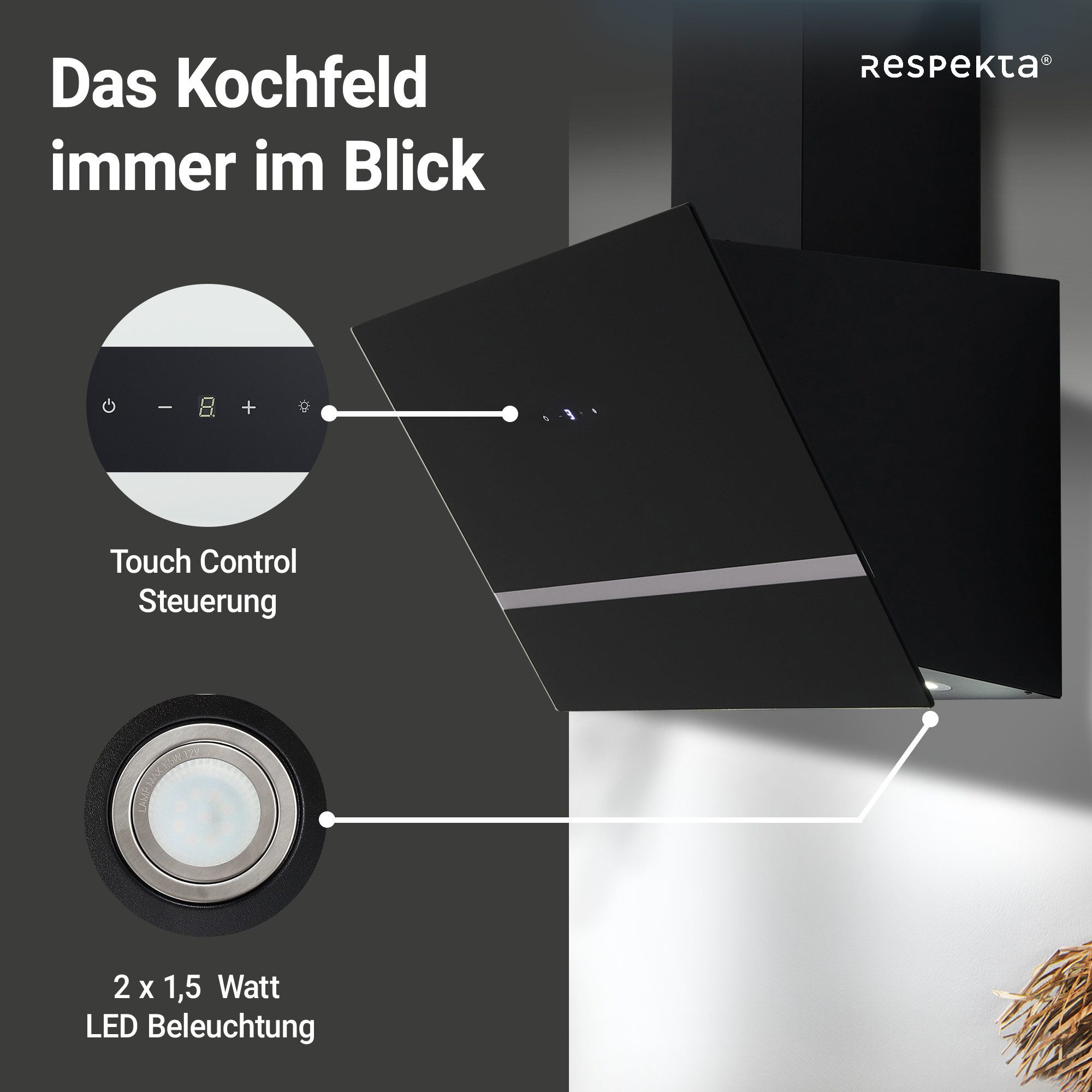 RESPEKTA Kopffreihaube Hera Hera, EEK: A; 3 Leistungsstufen; LED-Beleuchtung