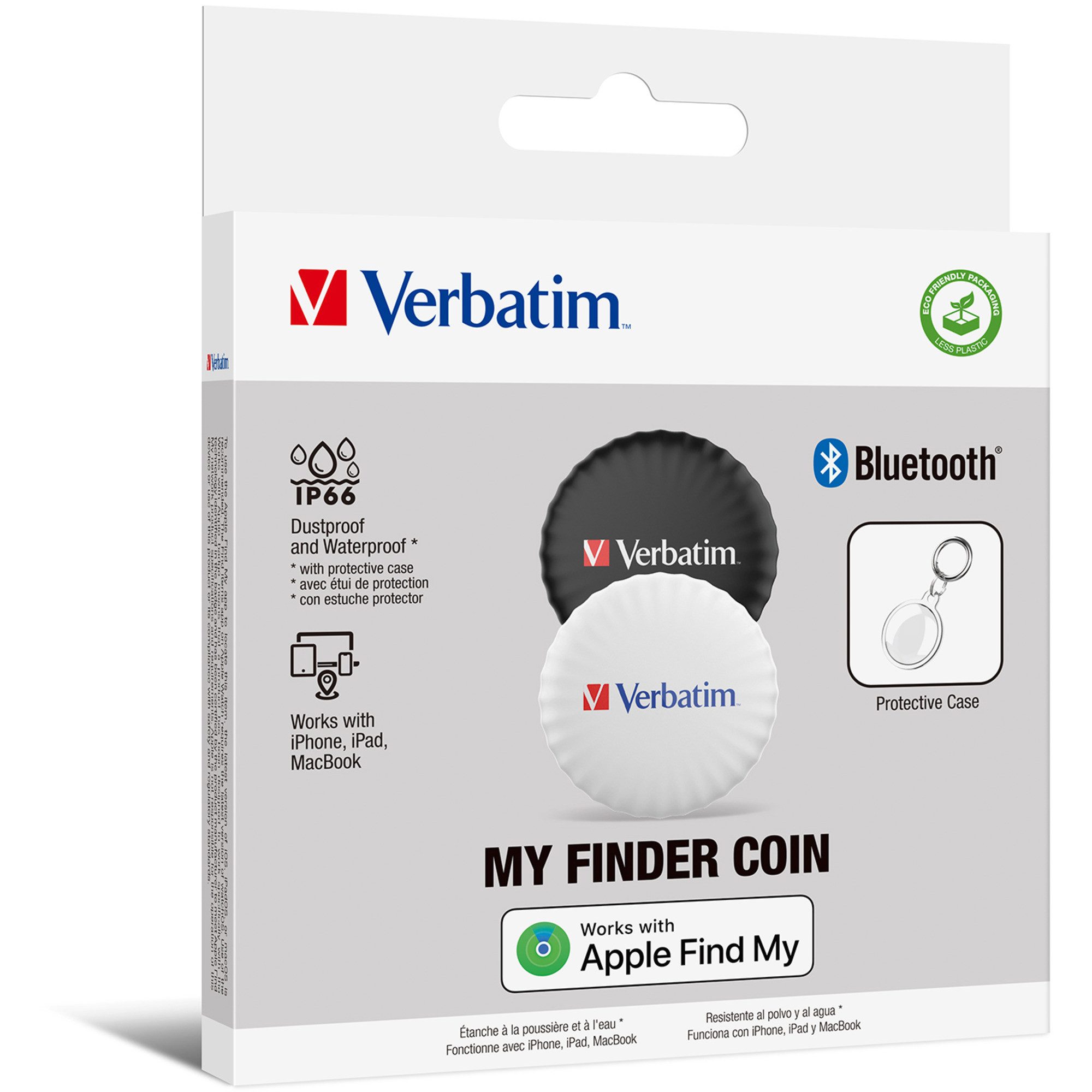 Verbatim Verbatim My Finder Coin Bluetooth Tracker, GPS-Tracker