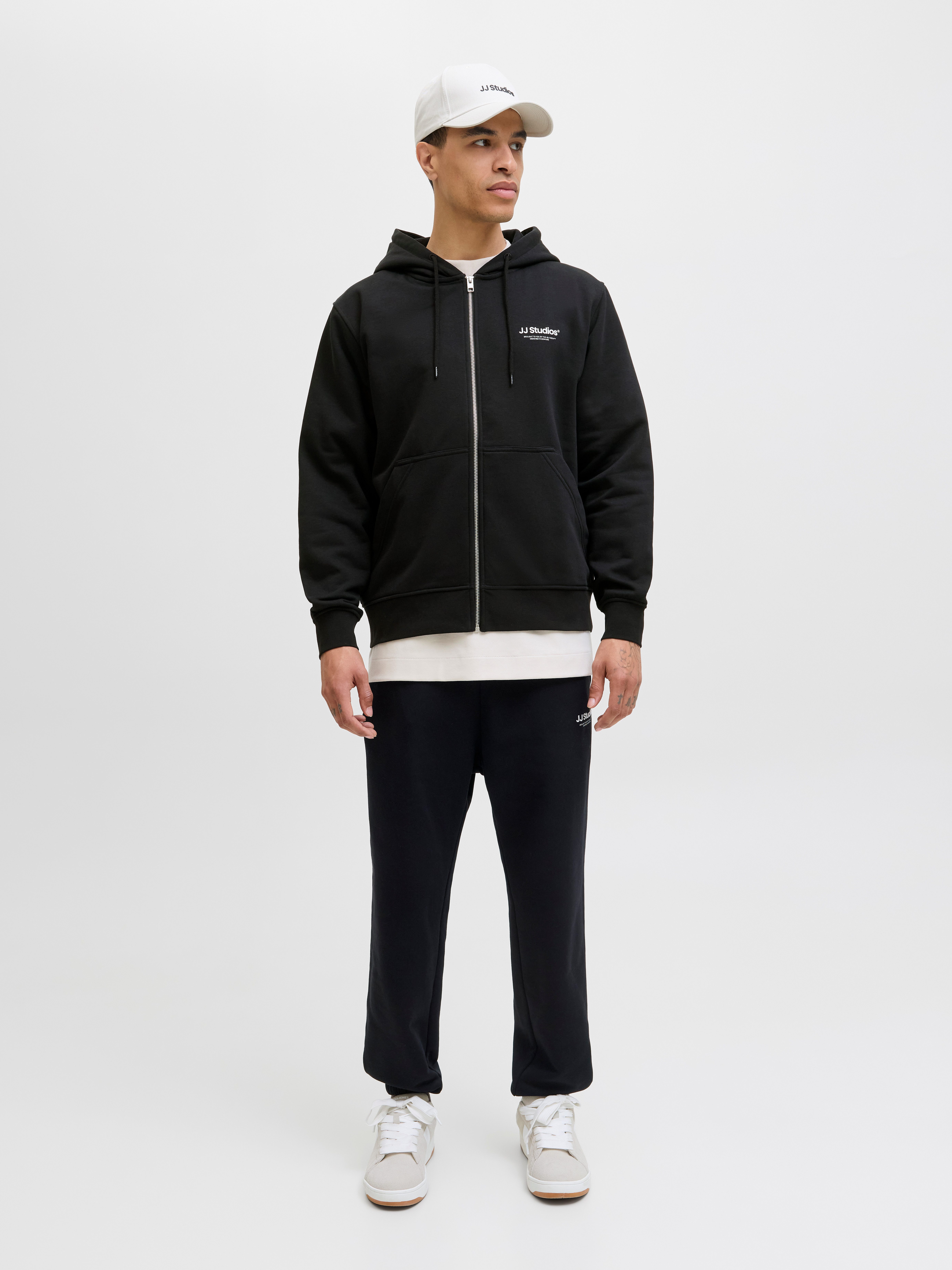Jack & Jones Kapuzensweatshirt JJESOHO SWEAT ZIP HOOD NOOS