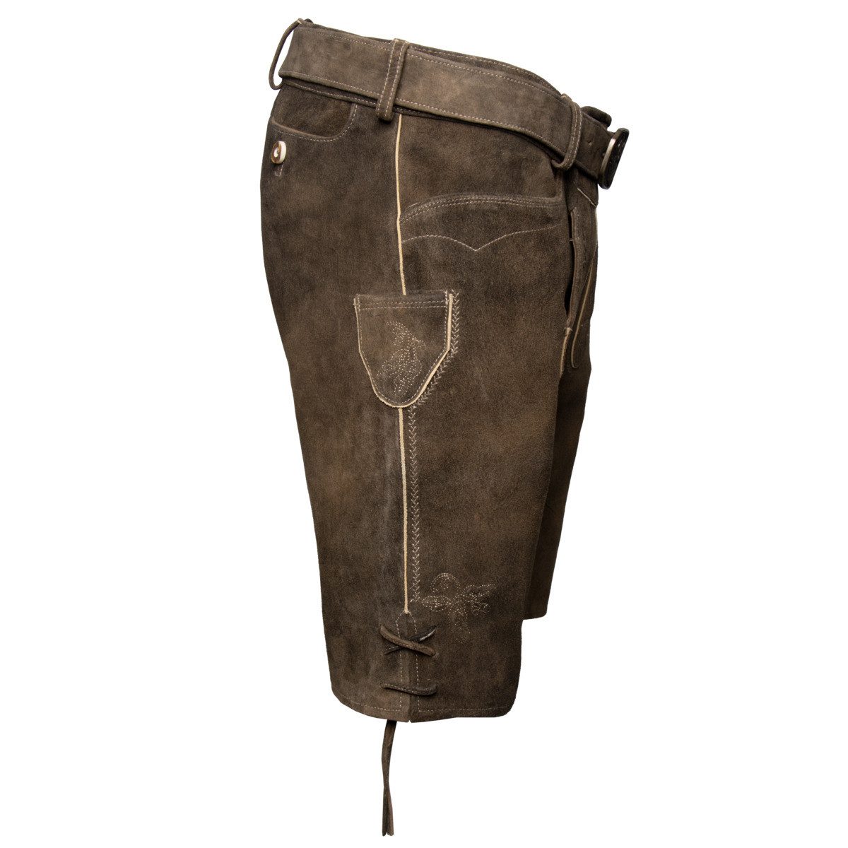 Spieth & Wensky Trachtenlederhose Veit Herren (1-tlg) Trachtenlederhose, Trachtenhose, Bayerische Lederhose, Oktoberfest