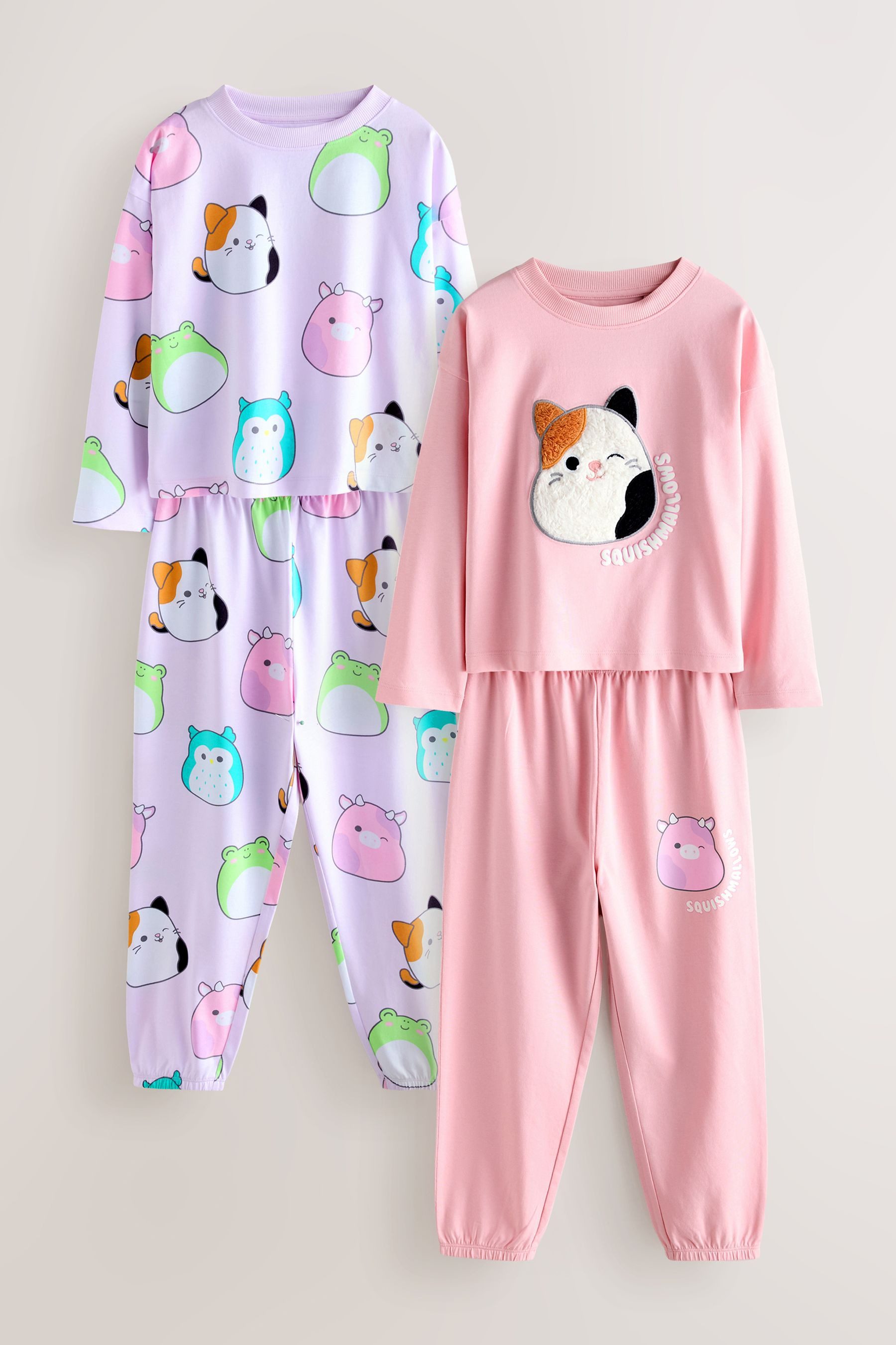 Next Pyjama Squishmallow Schlafanzüge im 2er-Pack (4 tlg)