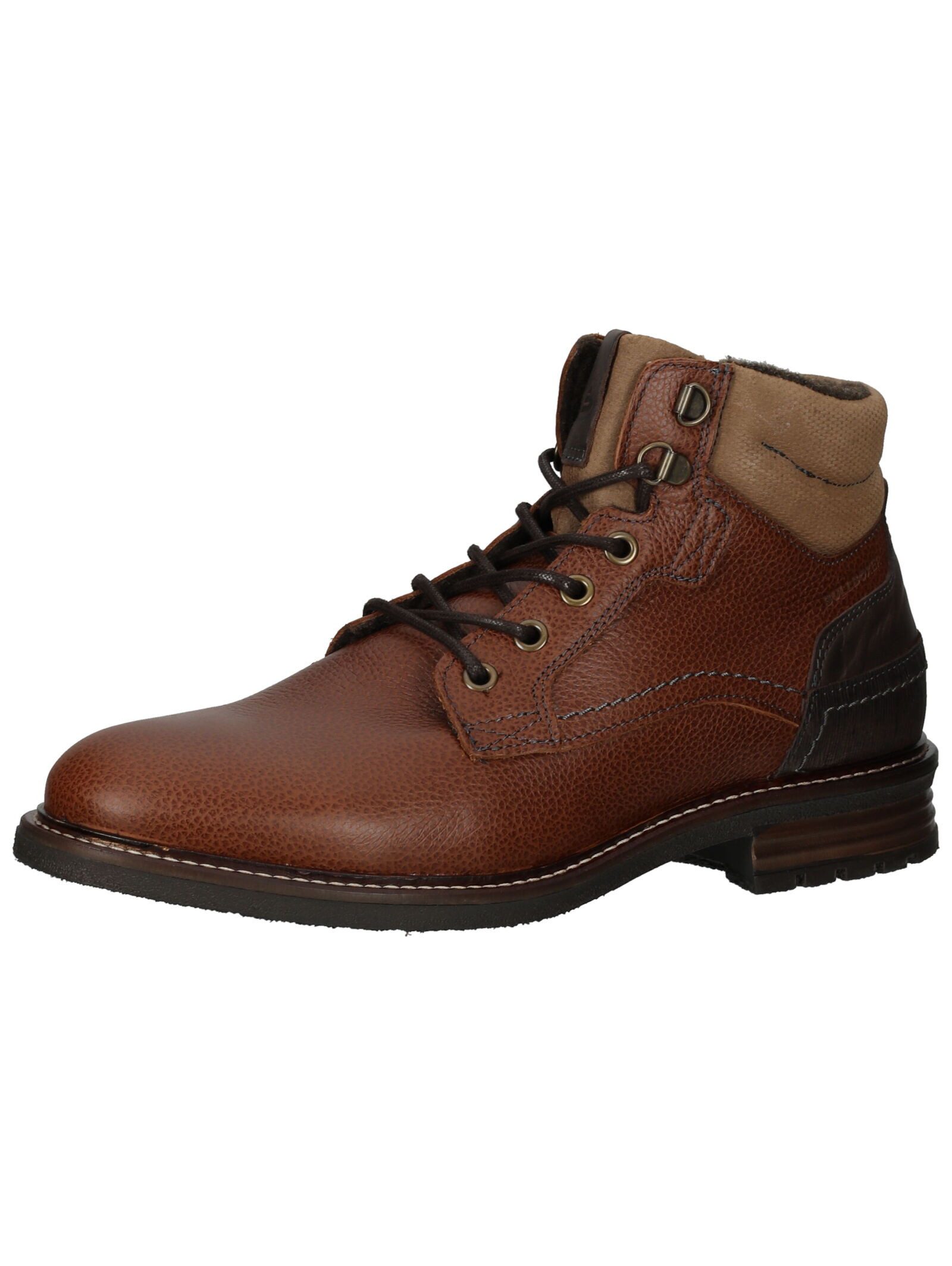 Bullboxer Stiefelette Leder Schnürstiefelette