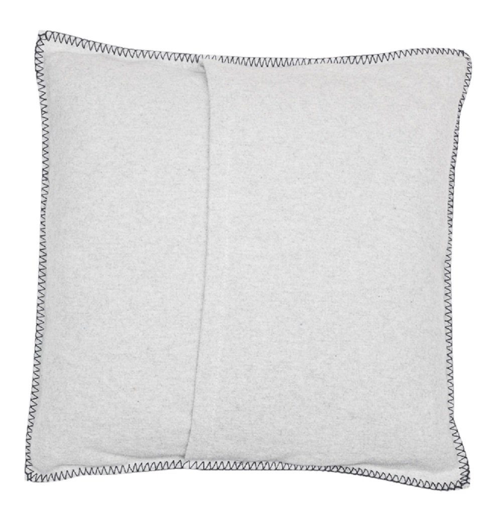 DAVID FUSSENEGGER Kissenhülle Sylt 'Skifahrer' 50 x 50 cm günstig online kaufen