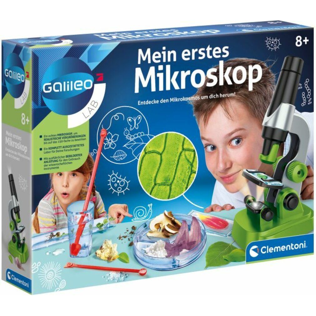 Clementoni® Clementoni Mein erstes Mikroskop Kindermikroskop