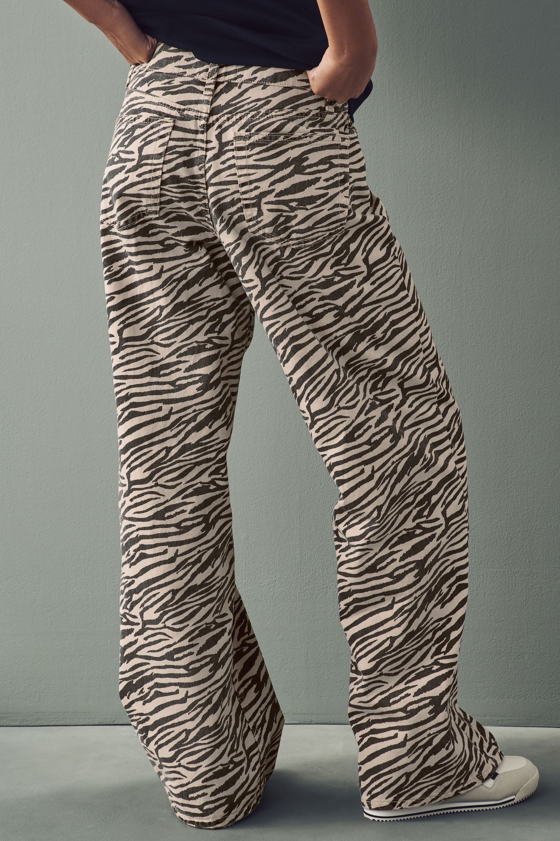Next Weite Jeans Weit geschnittene Jeans günstig online kaufen