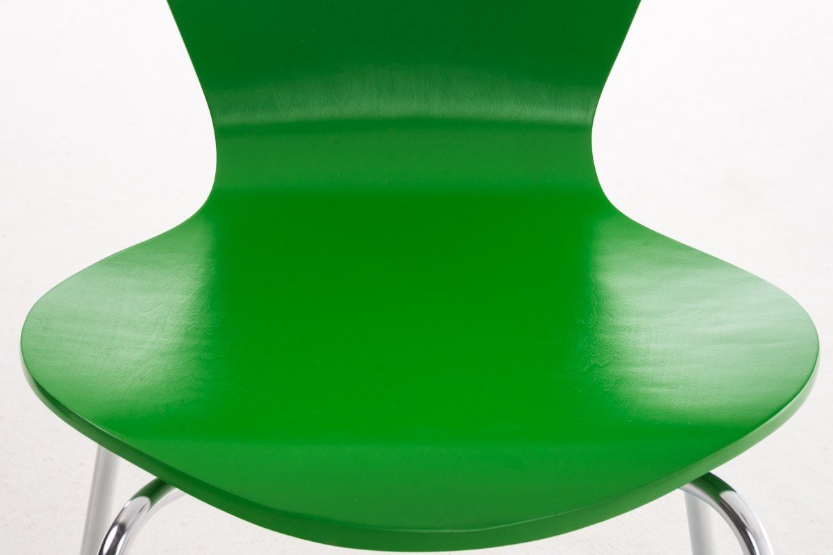 grün Besucherstuhl stapelbar Calisto, CLP