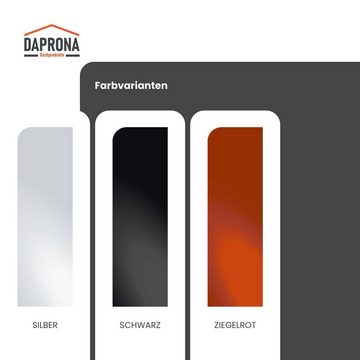 DAPRONA Universalschutzgitter (Schwarz einfache Montage, für gewellte Dachziegel, 1 St), TÜV Rheinland zertifiert