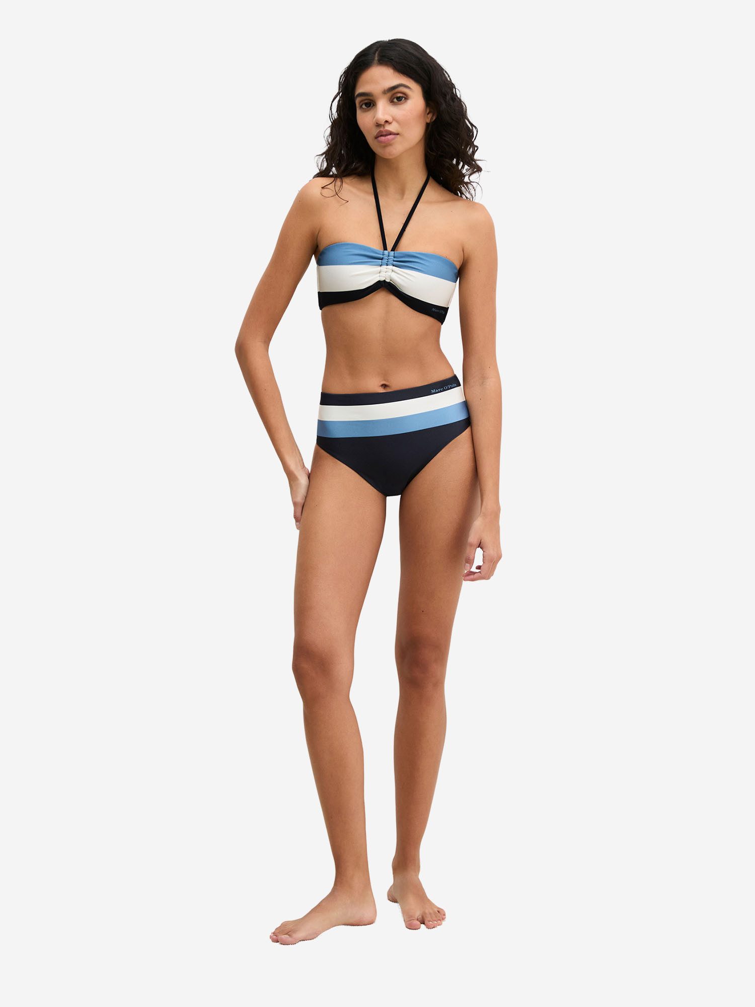 Marc O'Polo Bikini-Hose Summer Stripes Bikini Slip, Bikini Unterteil, Bikinihose