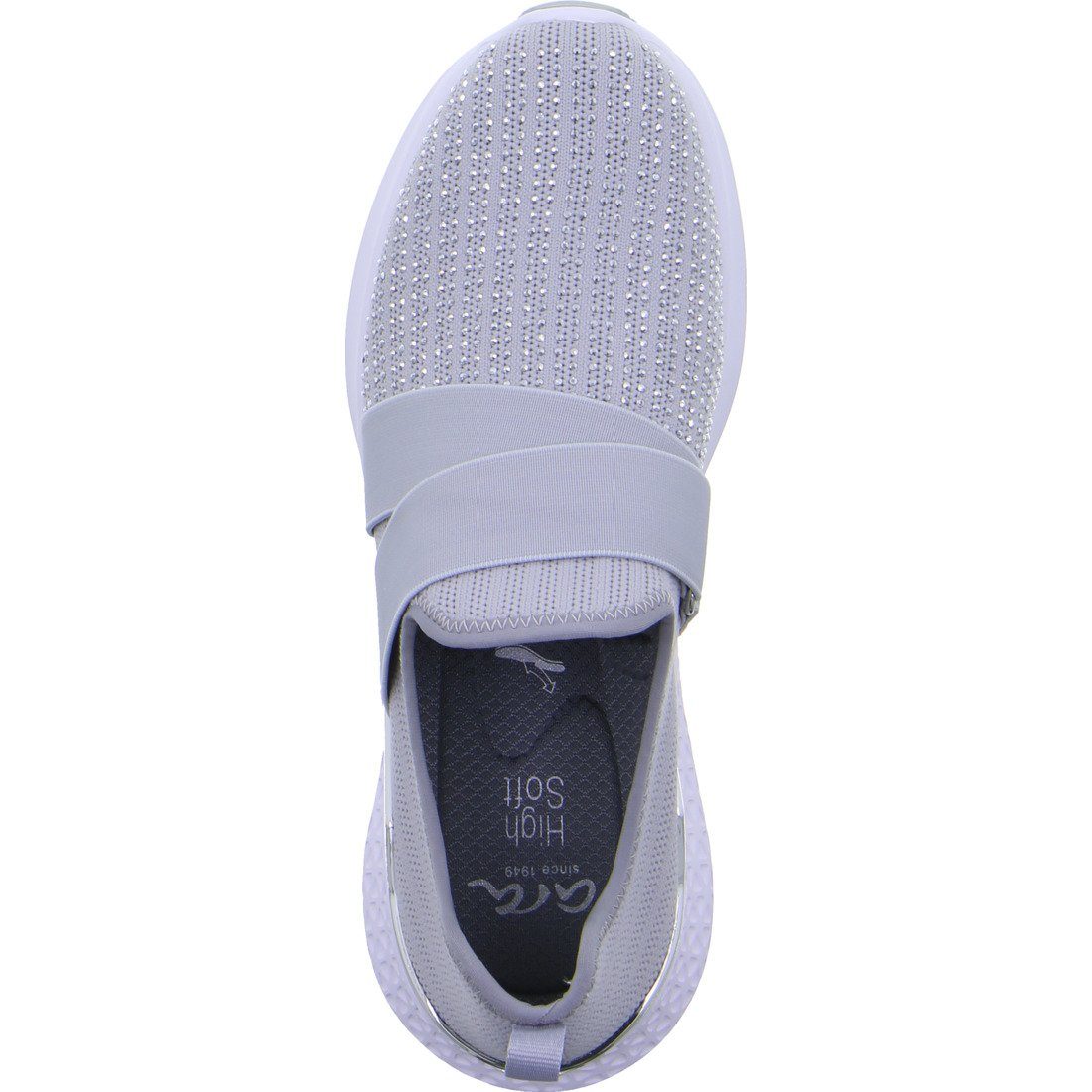 weiß Damen Ara Slipper Maya 045188 - Ara Schuhe, Textil Slipper