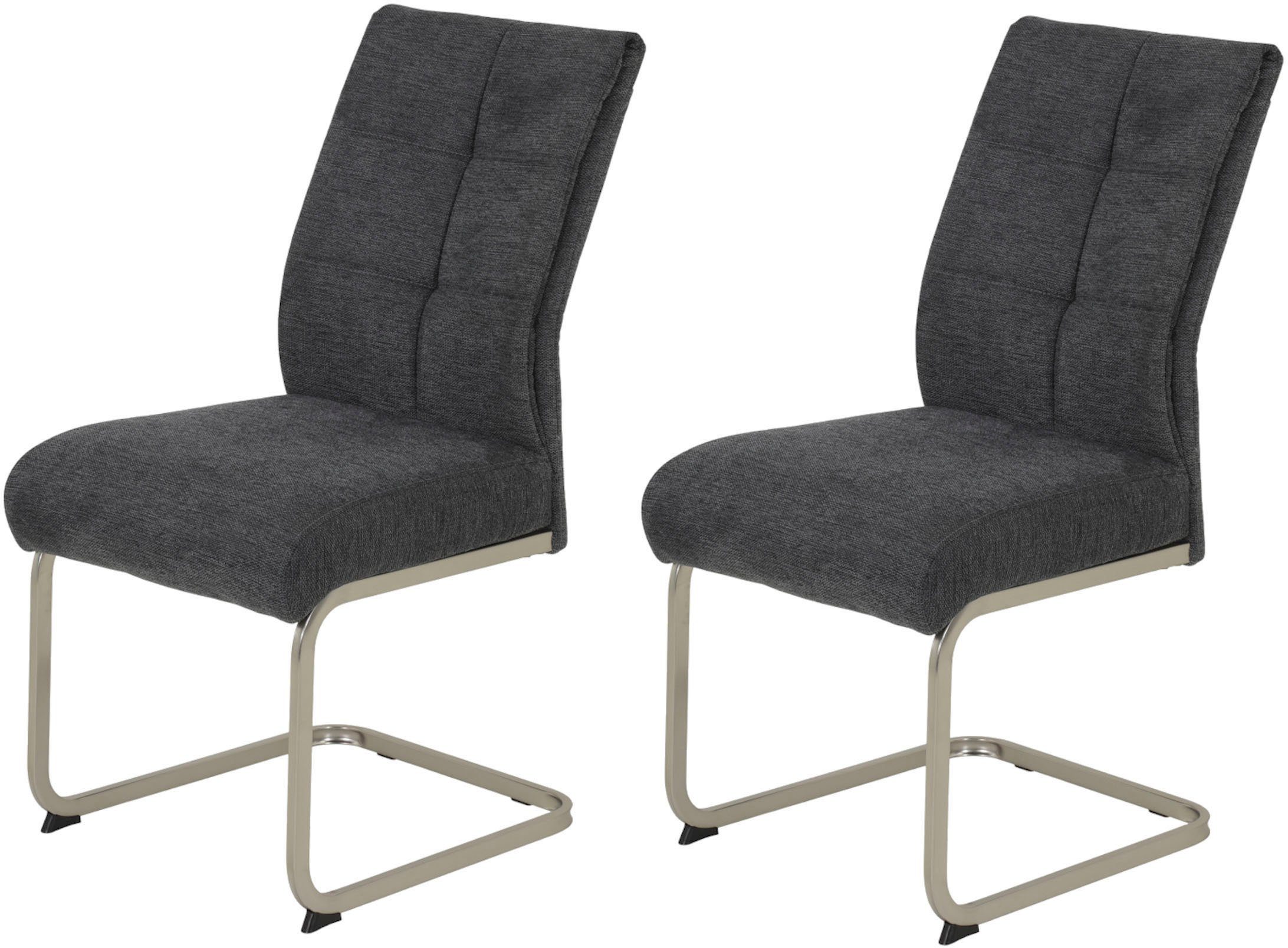 HELA Freischwinger Ines (Set, 2 St), bequeme Sitzbreite und Federkern Polst günstig online kaufen