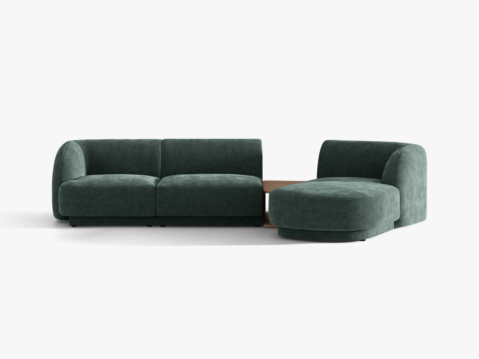 Micadoni Sofa Miley, modular mit Recamiere 3-Sitzer