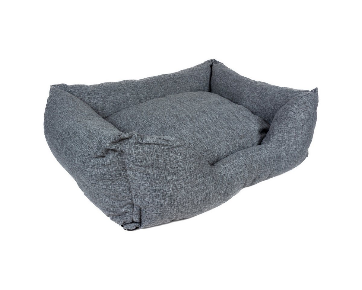 Thumbnail - DUVO+ Tierbett Hundebett Textura Eco rechteckig grau