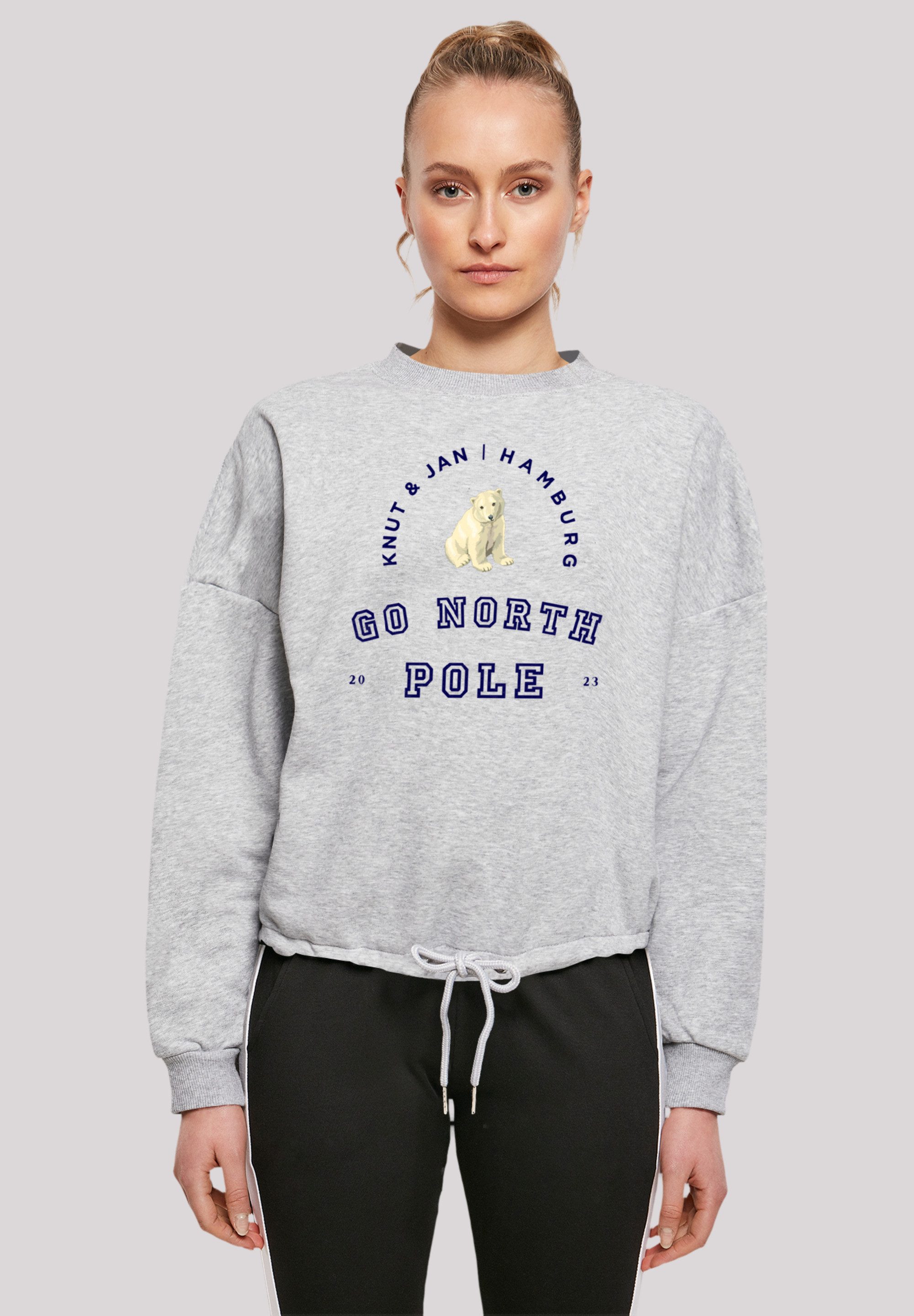 F4NT4STIC Sweatshirt "Eisbär Knut & Jan Hamburg", Print günstig online kaufen