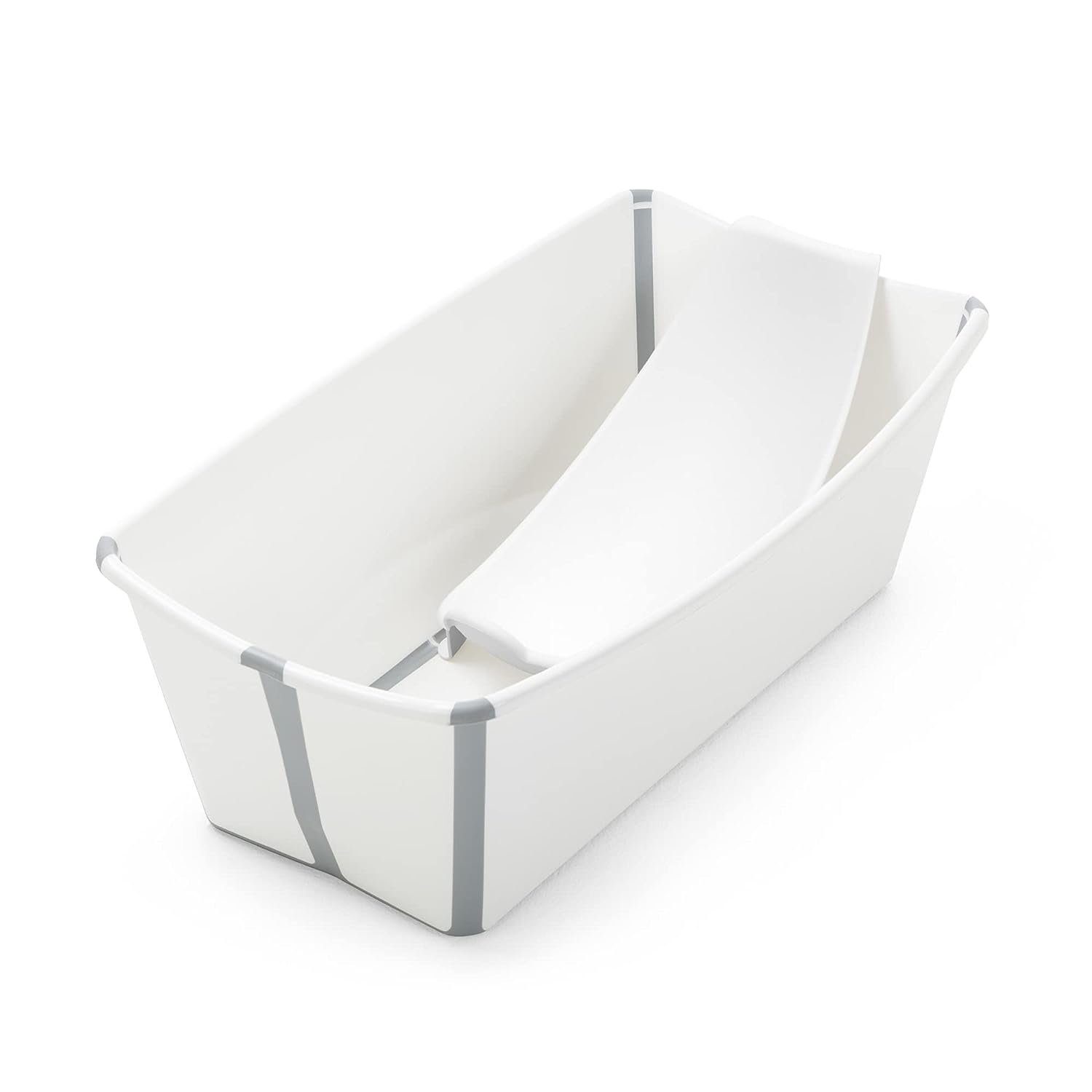Stokke Babybadewanne Angebotsaktion - Flexi Bath® + Newborn Support kostenlos dazu, faltbare Babybadewanne für Neugeborene und Babys