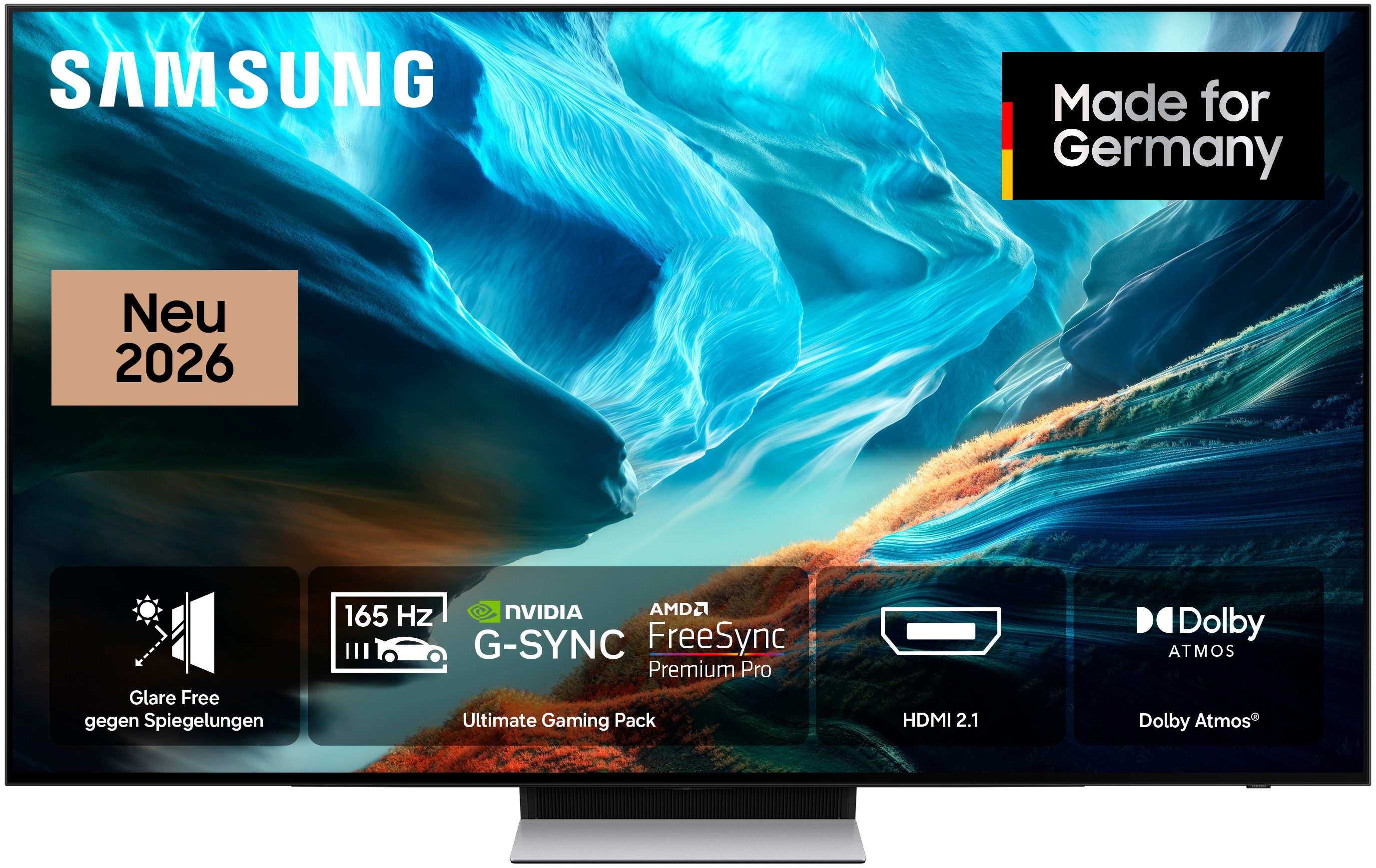 Samsung GQ77S90HAT OLED-Fernseher (195 cm/77 Zoll, 4K Ultra HD, Smart-TV)