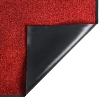 Fußmatte Fußmatte Rot 40x60 cm, vidaXL, Rechteck, Höhe: 0 mm