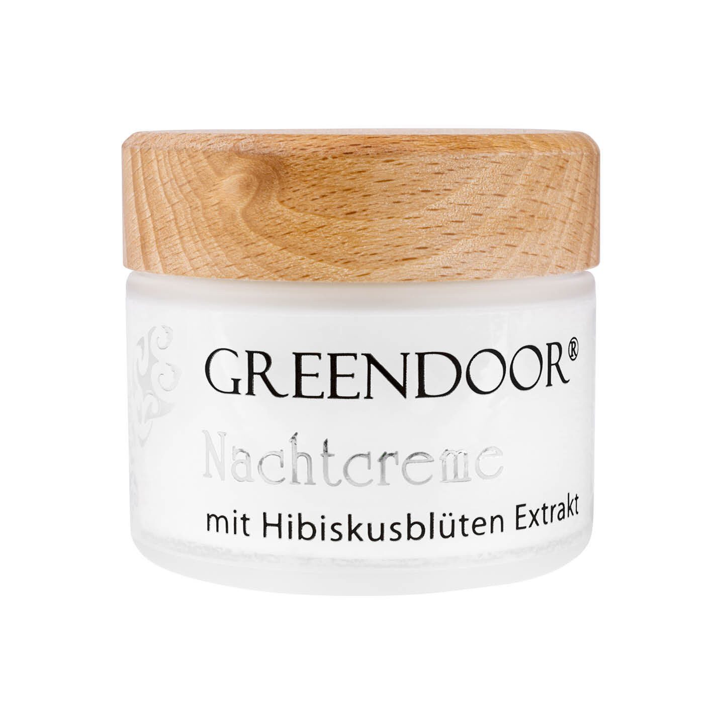 GREENDOOR Nachtcreme Nachtcreme Hibiskusblütenextrakt