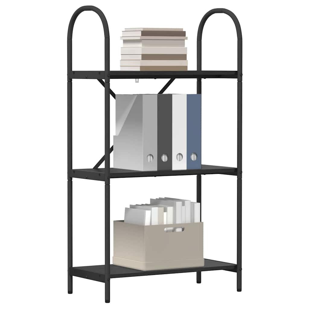 vidaXL Bücherregal Regal Schwarz Eichen-Optik 60 günstig online kaufen