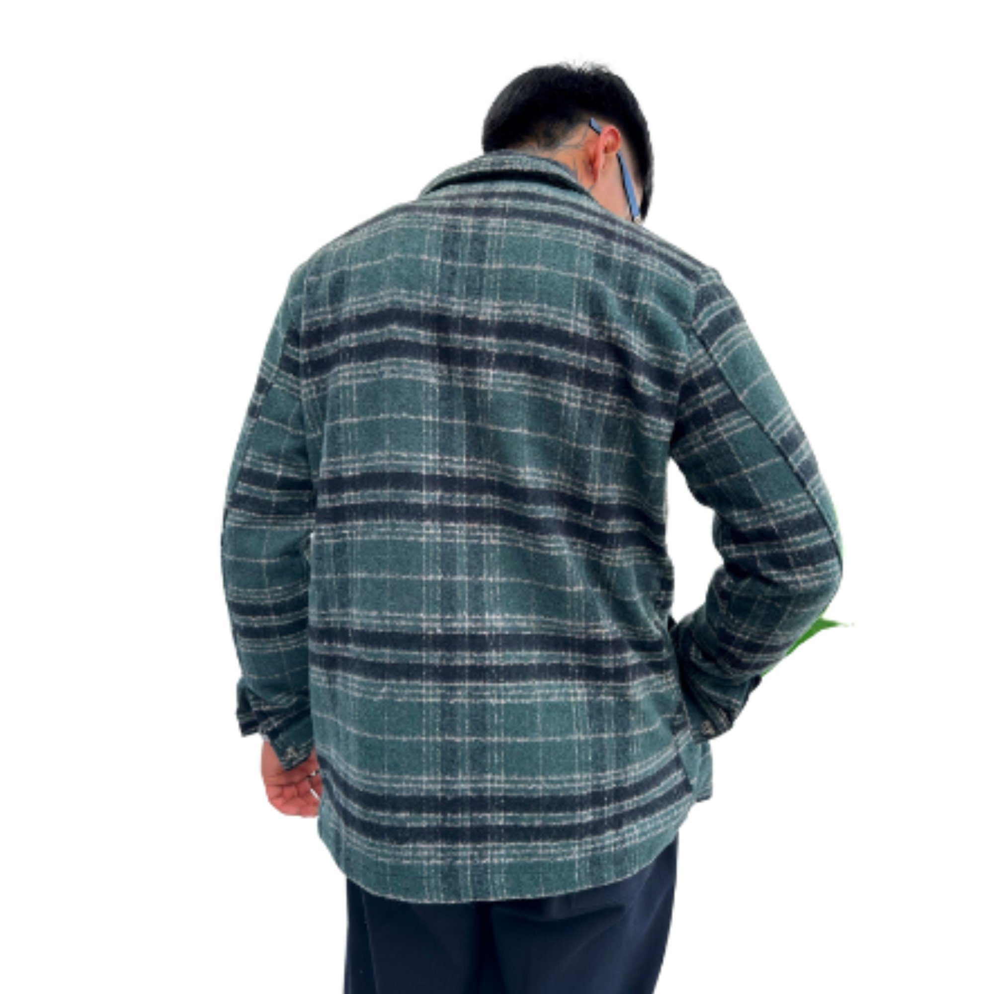 Megaman Jeans Flanellhemd Herren Flanell Jacke Holzfällerhemd, Outdoor Baumwolle Freizeithemden