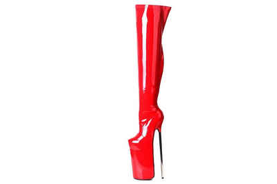 Giaro Fly High Red Shiny Stiefel