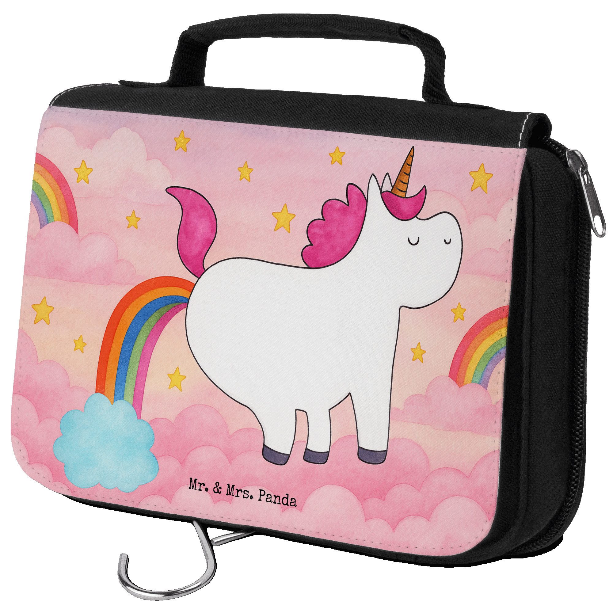 Kulturbeutel Einhorn Pupsen Design, badtasche, Weiß, Kulturbeutel, kosmetiktäschch