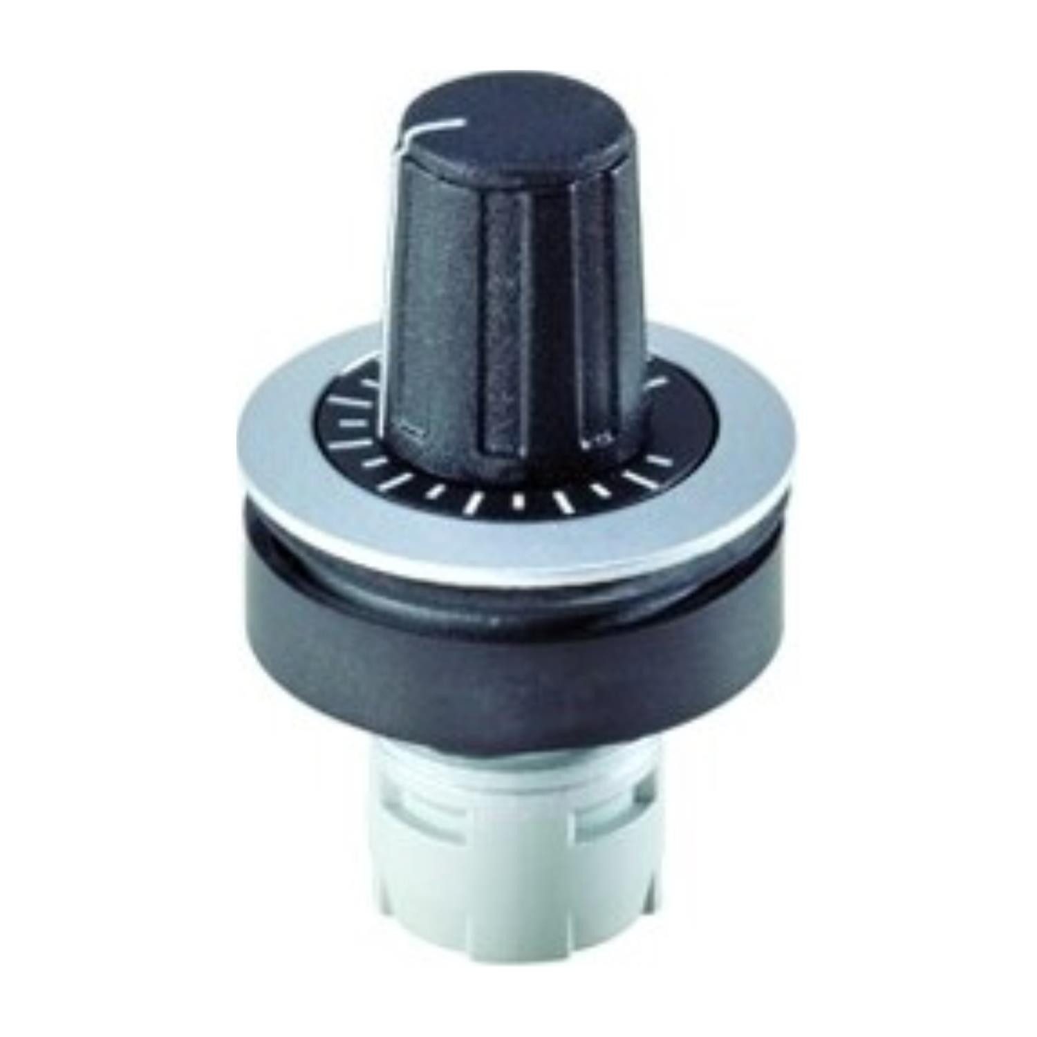 Schlegel Schalter Titel:Potentiometer-Antrieb rund, RONTRON-R-JUWEL Hub 3,0mm, Schalter/Taster-Besonderheiten
