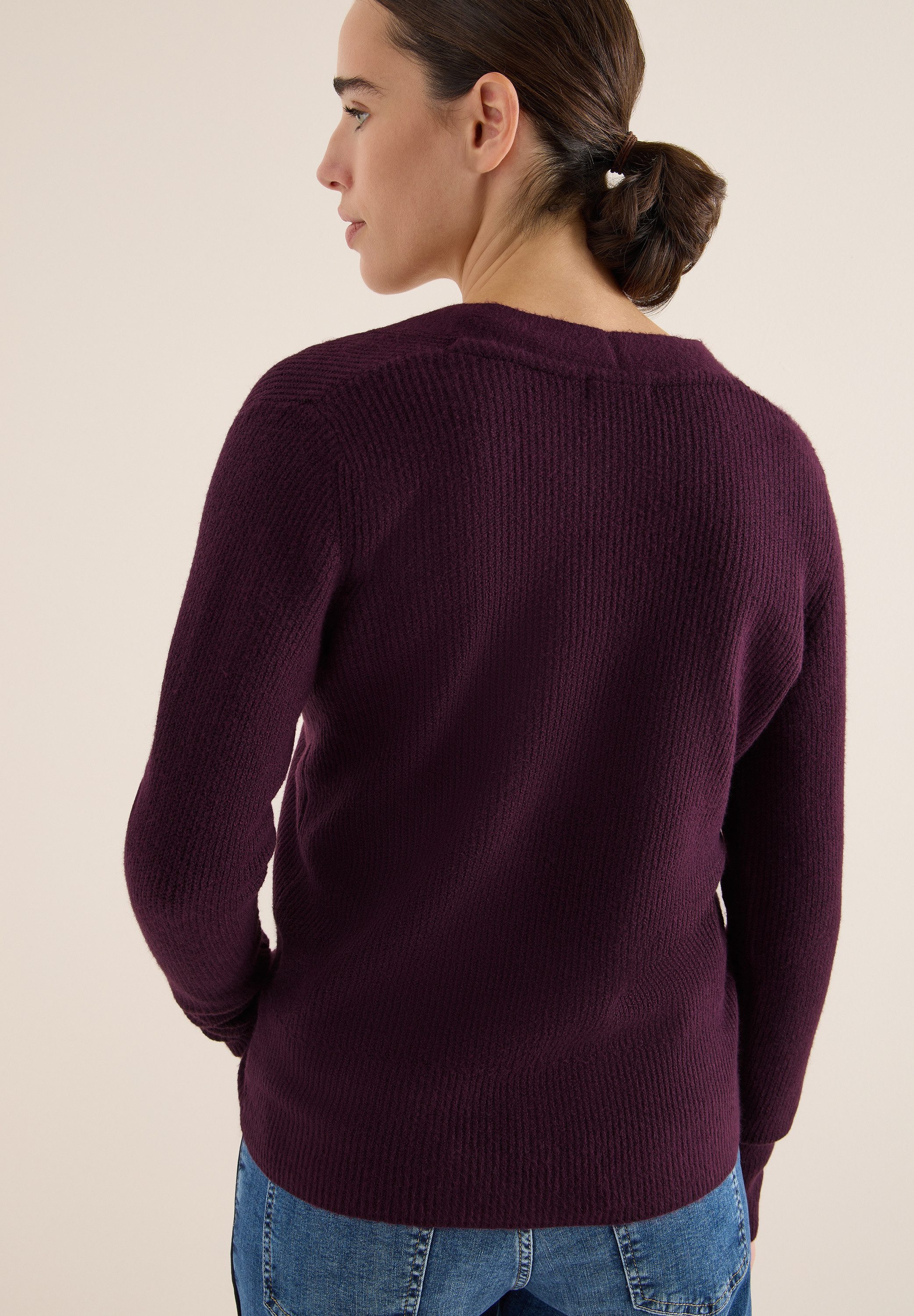 CECIL Cardigan mit Strukturdetail und Knopfleiste günstig online kaufen