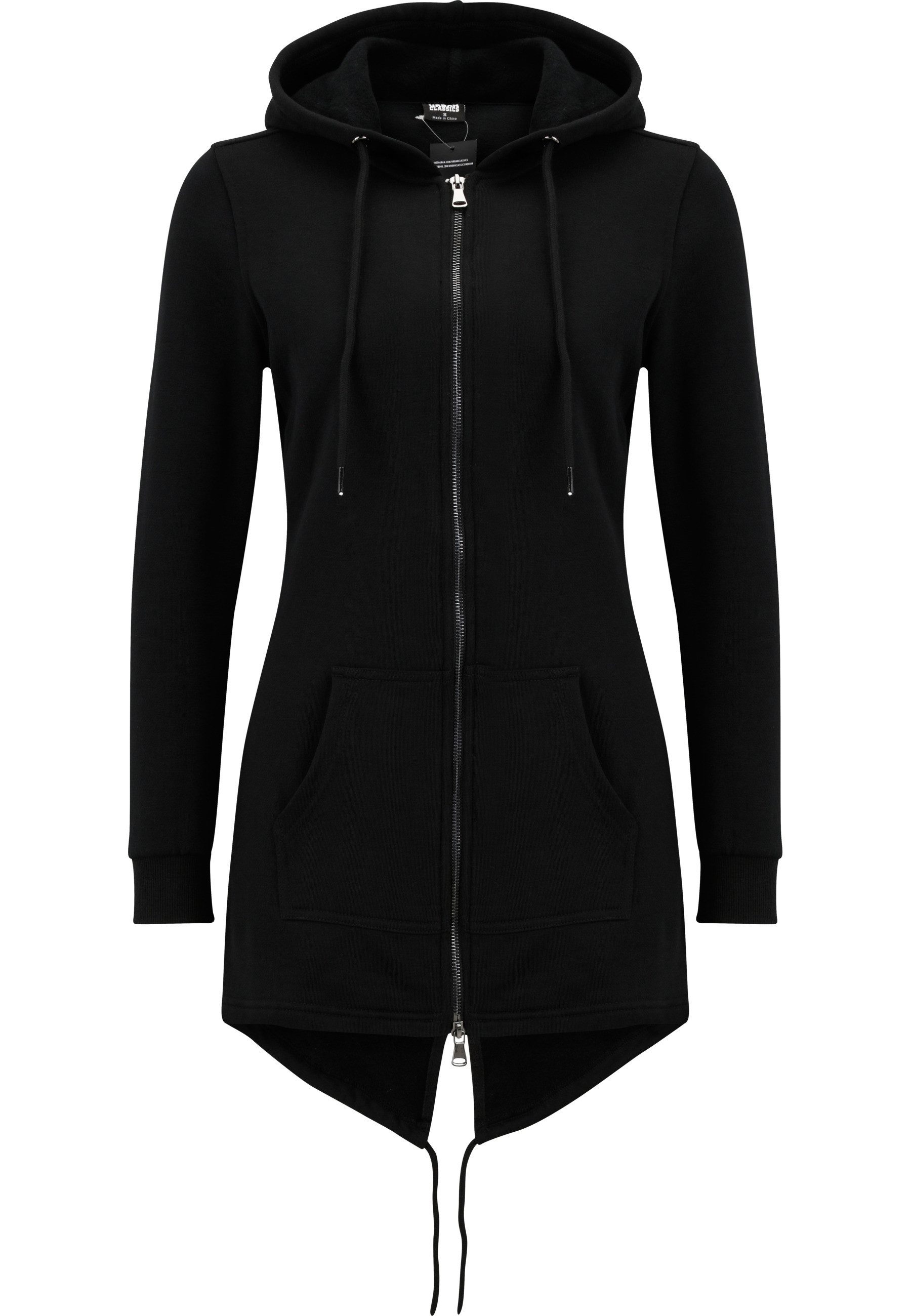 URBAN CLASSICS Funktions-Kapuzensweatjacke Urban Classics Ladies Sweat Parka
