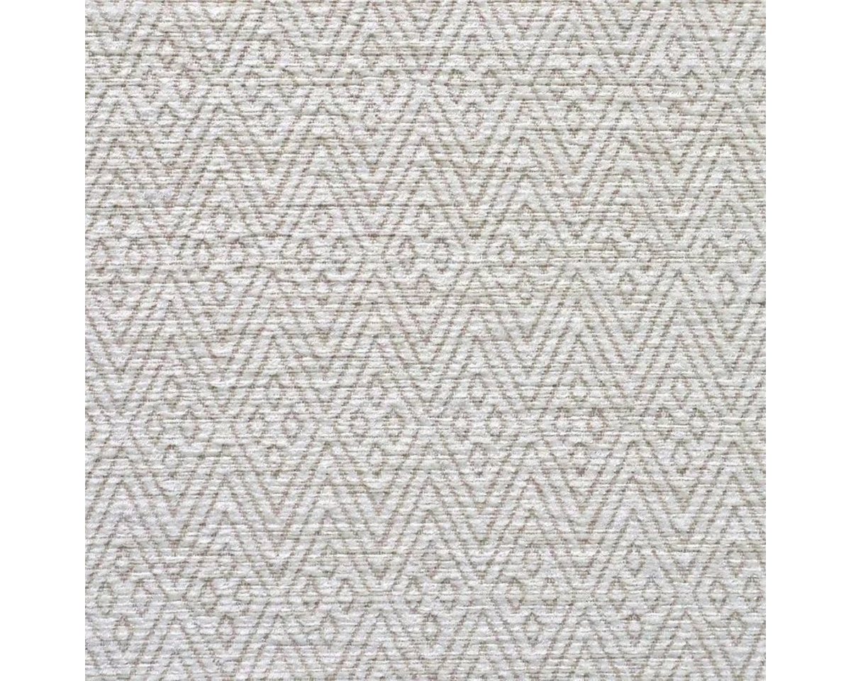 Thumbnail - Stofferia Stoff Polsterstoff Chenille Jacquard Fretwork Parchment, Breite 142 cm, Meterware