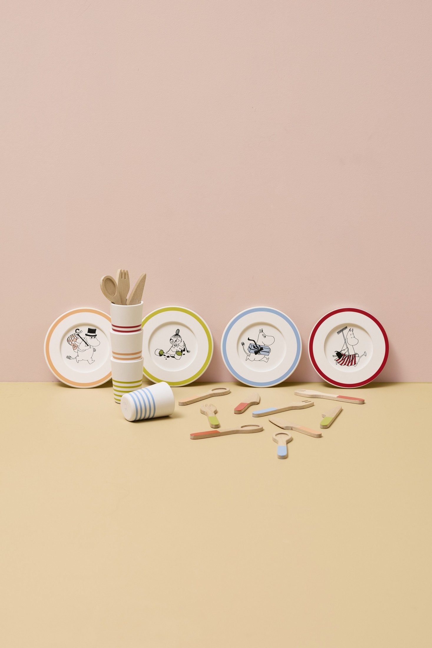 Kids Concept Spielgeschirr Kids Concept - Serviceset Mumin, (20-tlg)