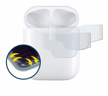 BROTECT Full-Screen Schutzfolie für Apple AirPods Wireless Charging Case (2. Gen), Displayschutzfolie, 2 Stück, 3D Curved matt entspiegelt Full-Screen Anti-Reflex