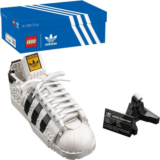 LEGO® Konstruktionsspielsteine »adidas Originals Superstar (10282), LEGO® Creator Expert«, (731 St), Made in Europe