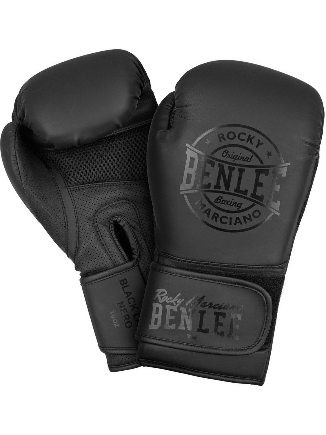 Benlee Rocky Marciano Boxhandschuhe Black Label Nero
