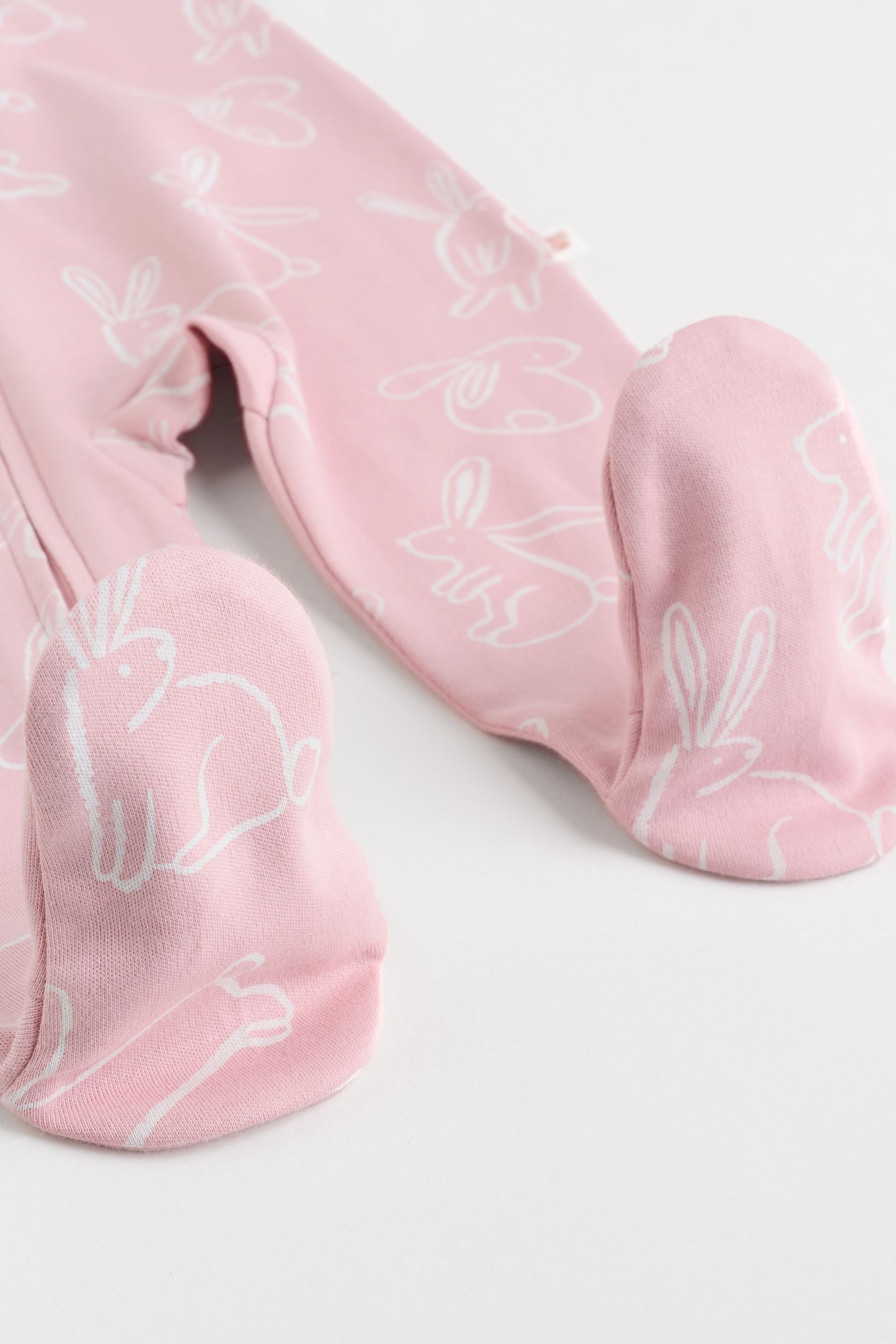 Schlafoverall Babyschlafanzüge mit Zweiwege-RV, 3er-Pack