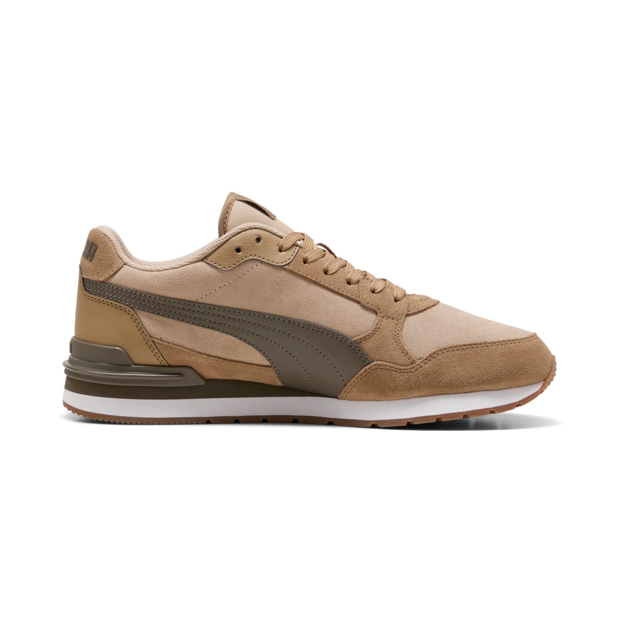 PUMA ST RUNNER V4 SD Sneaker mit Retro-Style, aus Leder, mit SOFTFOAM+ Einlegesohle