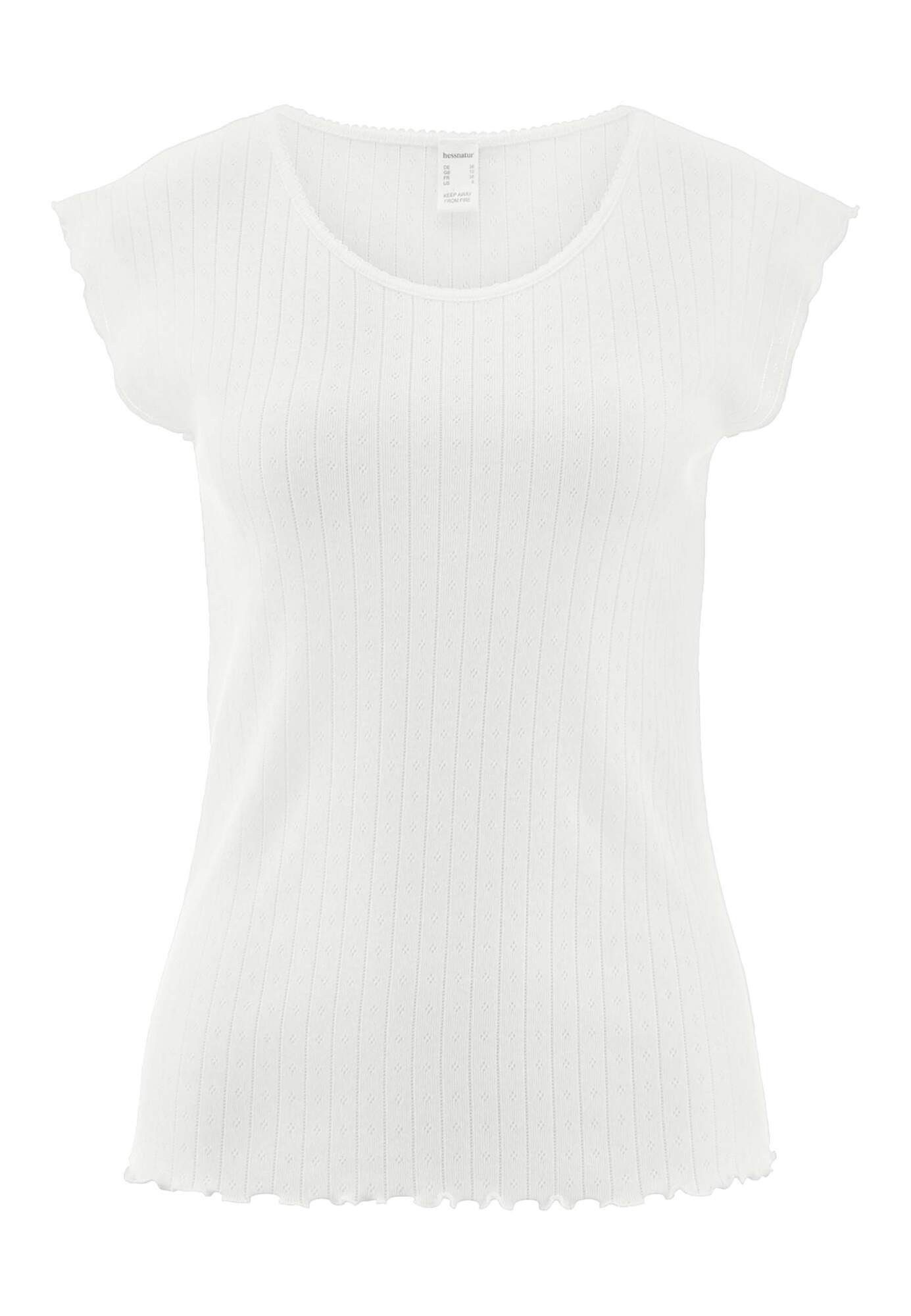 Hessnatur Pyjamaoberteil aus reiner Bio-Baumwolle (1-tlg)