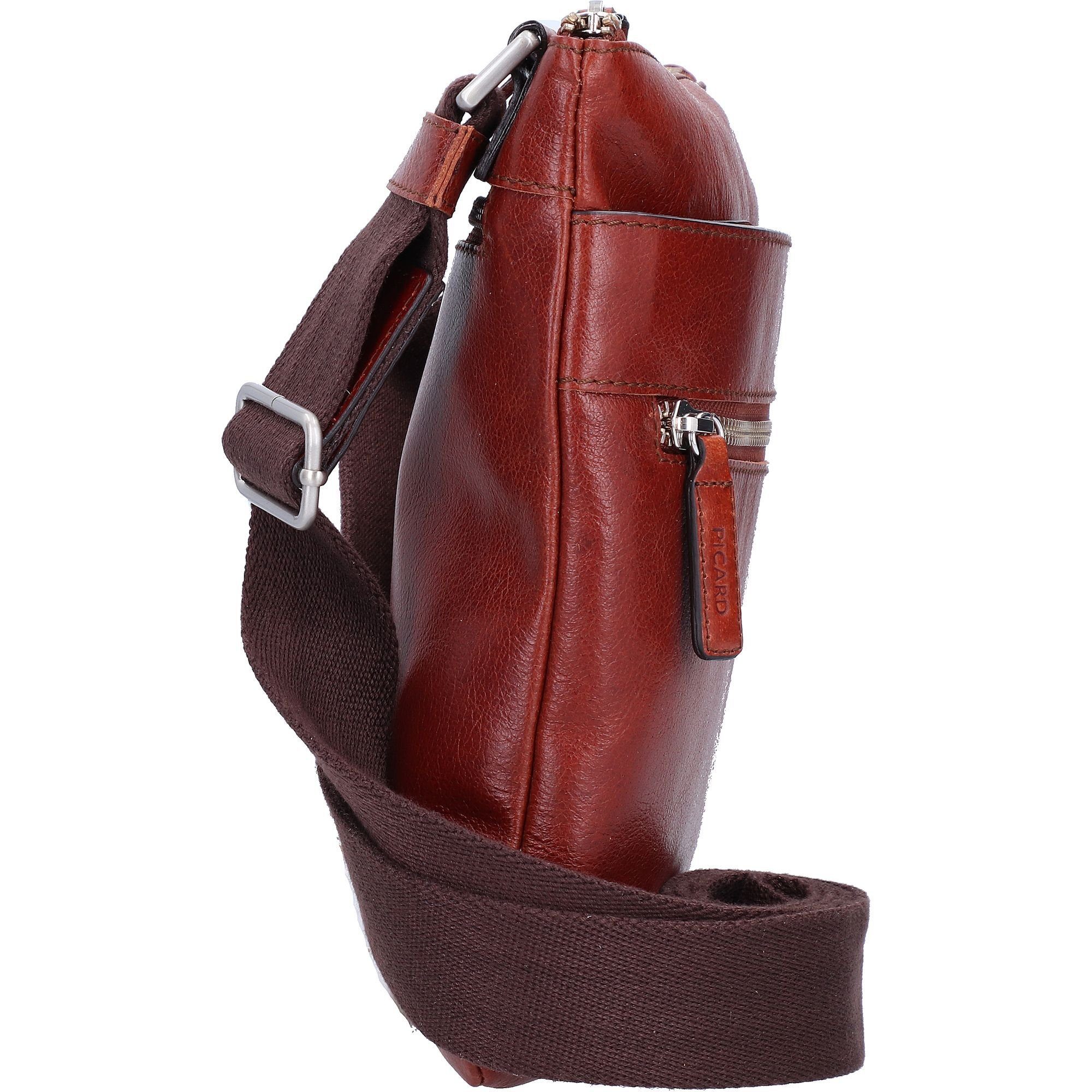 Picard Buddy, cognac Umhängetasche Leder