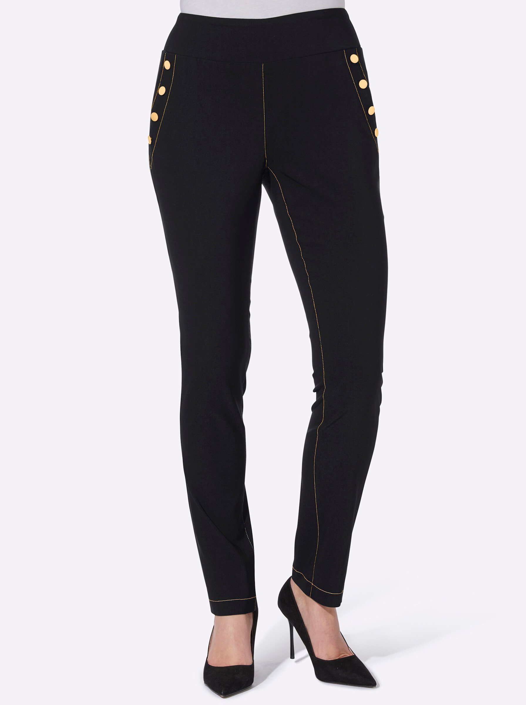 Sieh an! Jerseyhose Bengalinhose Innenbeinlänge ca. günstig online kaufen