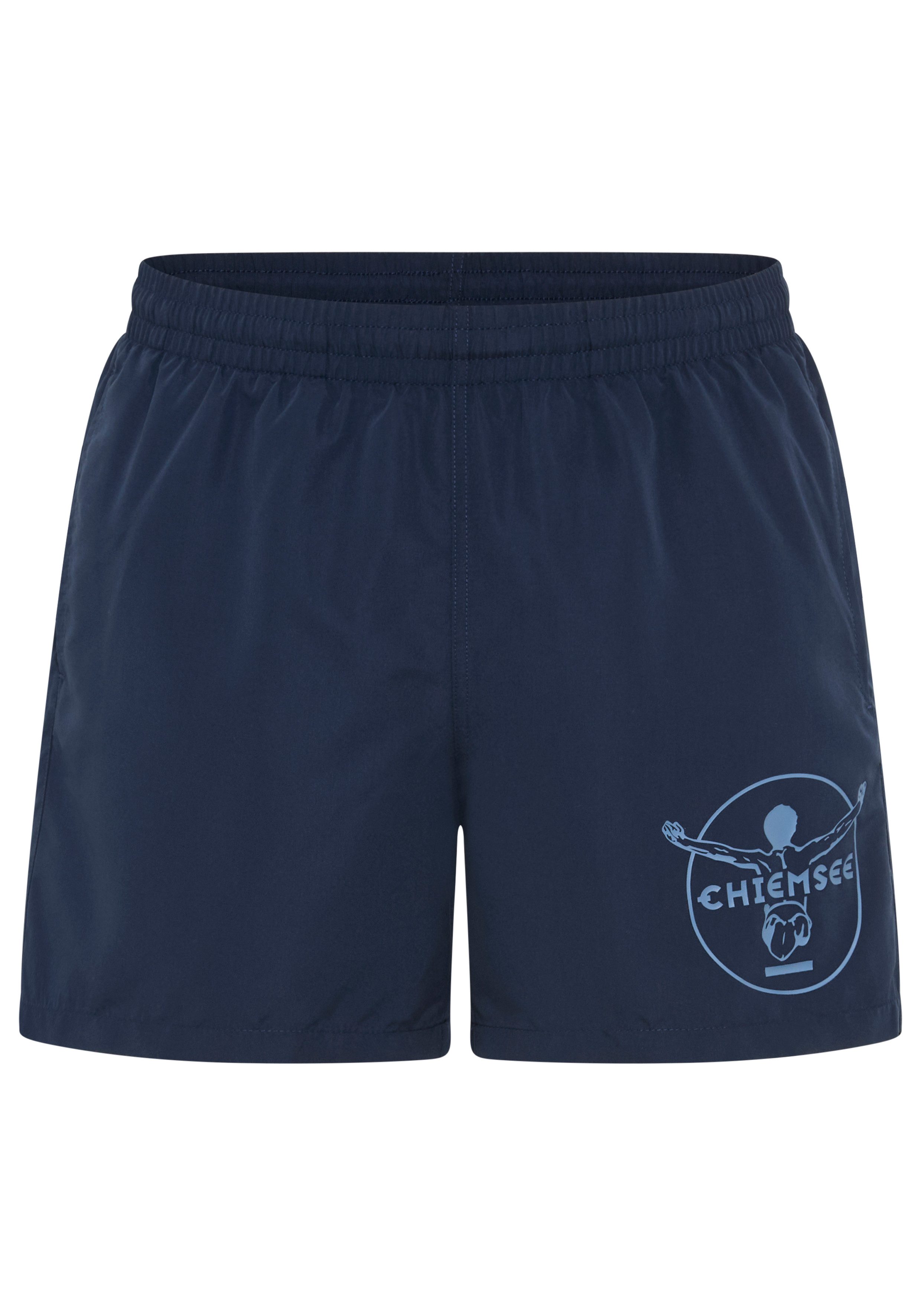 Chiemsee Badeshorts Swim Shorts Jadeite aus Baumwolle und Polyester, bequeme Passform, sportliche Schnittform
