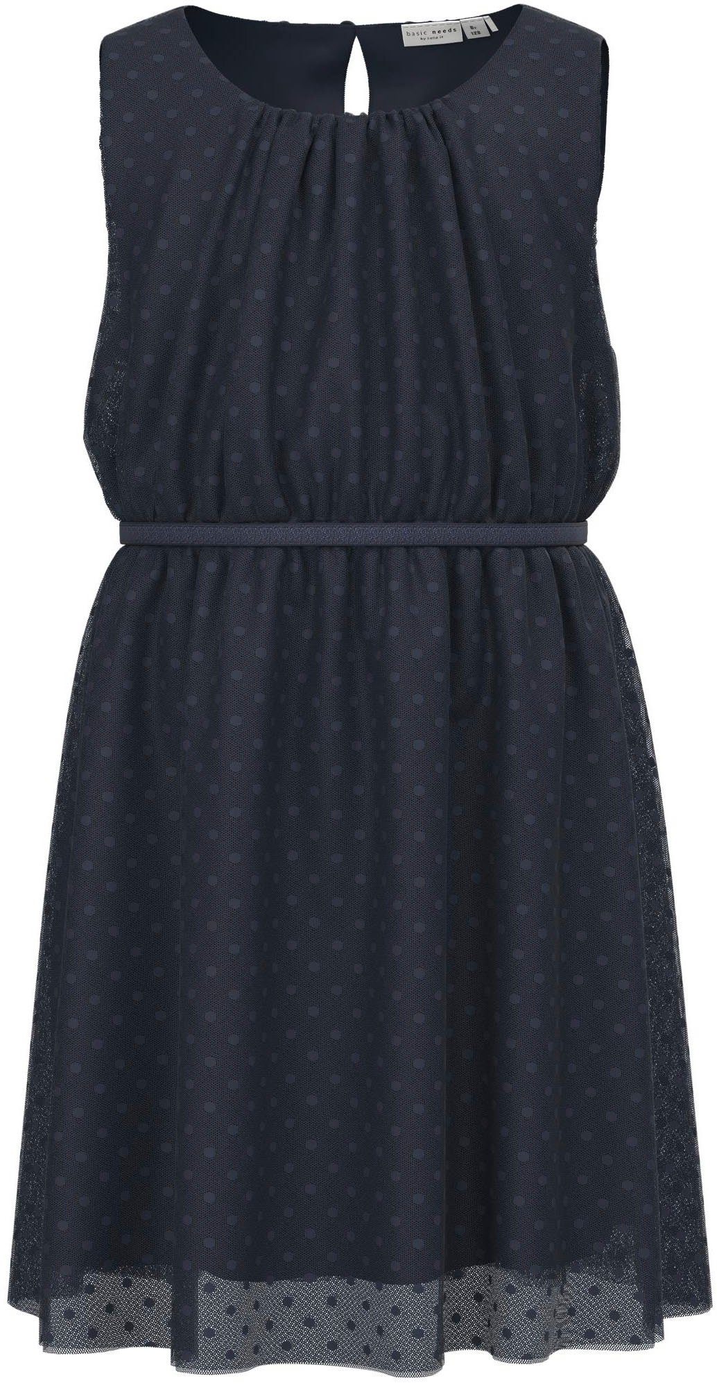 Name It Tüllkleid NKFVABOSS SPENCER Kunstfaser, elastische Taille mit Glitzereffekt – Bild 2 von 5