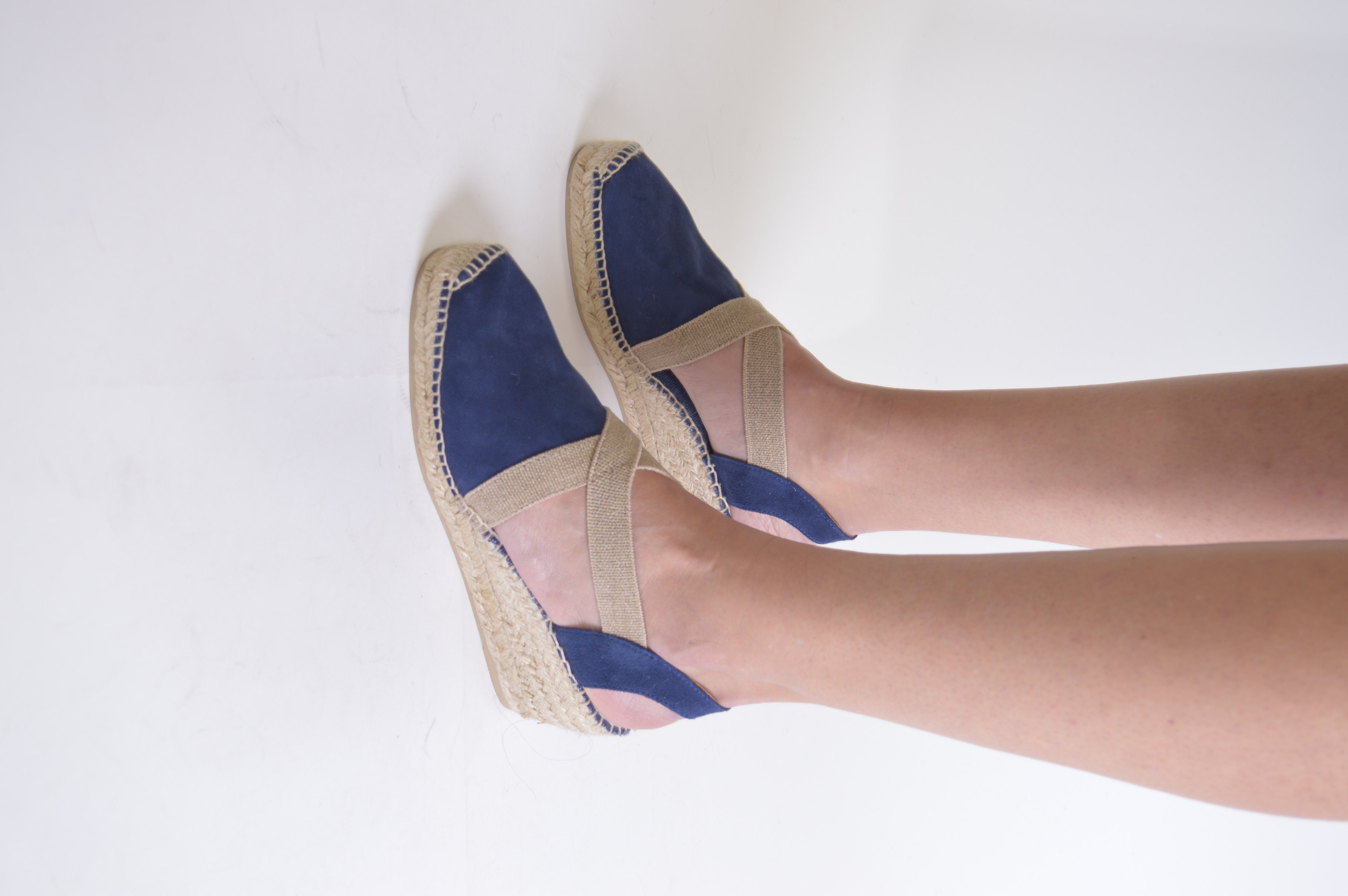 TONA Keilsandalette Navy Pons Toni