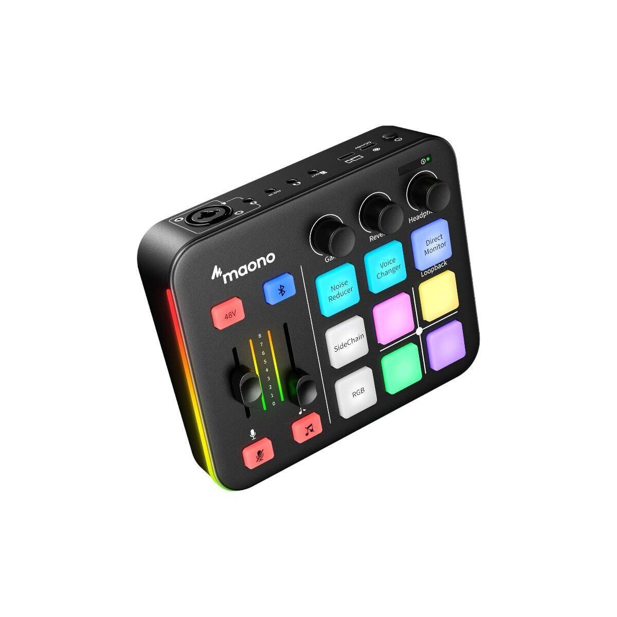 Maono Maono G1 Neo Soundkarte Schwarz USB Audio Interface Soundkarte