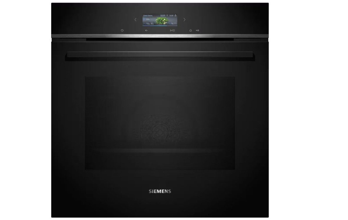 SIEMENS Einbaubackofen HB772A1B1 iQ700 A+ Einbau-Backofen, 60 cm breit, 71 L