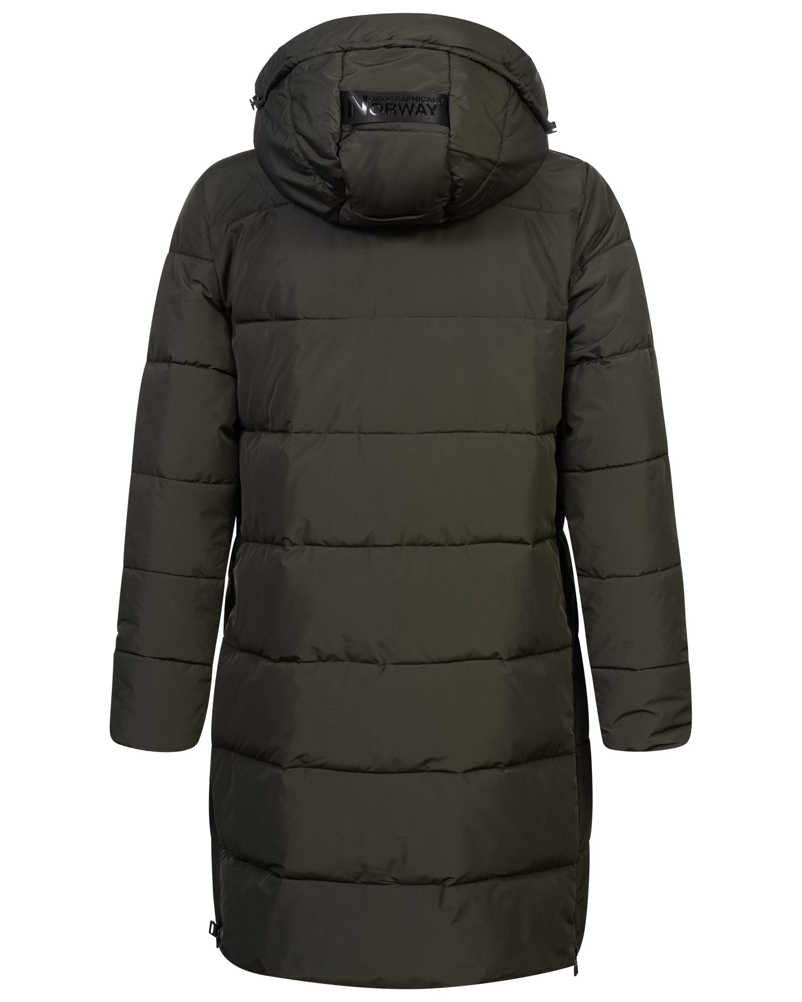Geographical Norway Parka Damen Winter Jacke Mantel Parka Steppjacke Steppmantel Wintermantel