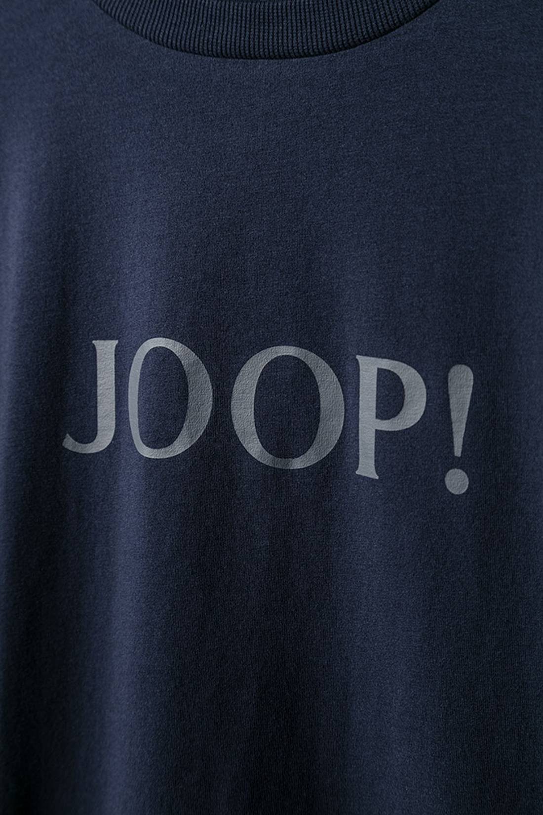 Langarm-Shirt Joop! - T-Shirt Blau Herren Loungewear, Rundhals